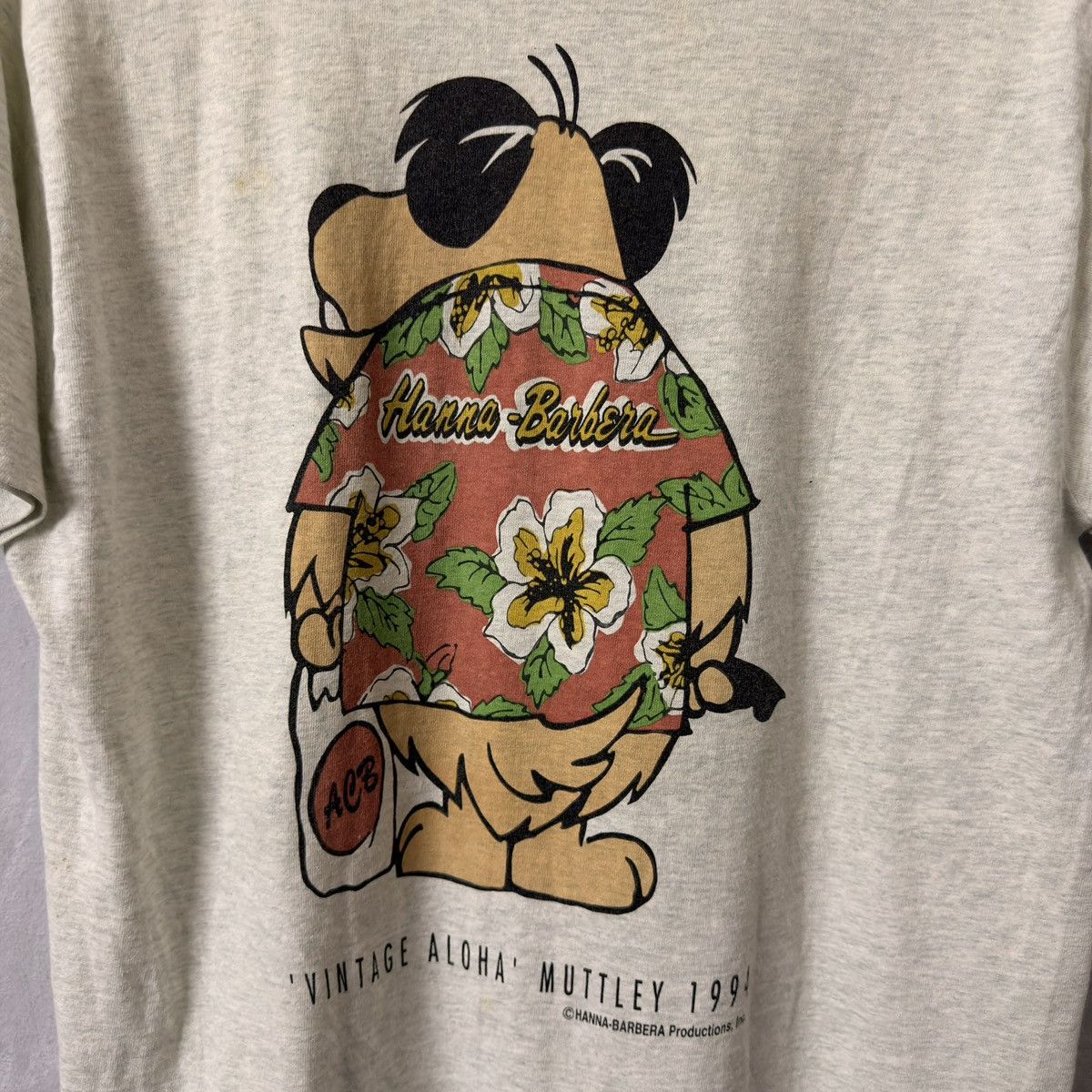 Fruit Of The Loom VTG Hanna-Barbera Muttley Dog Wacky Races Hawaii Edition Size US M / EU 48-50 / 2 - 11 Thumbnail