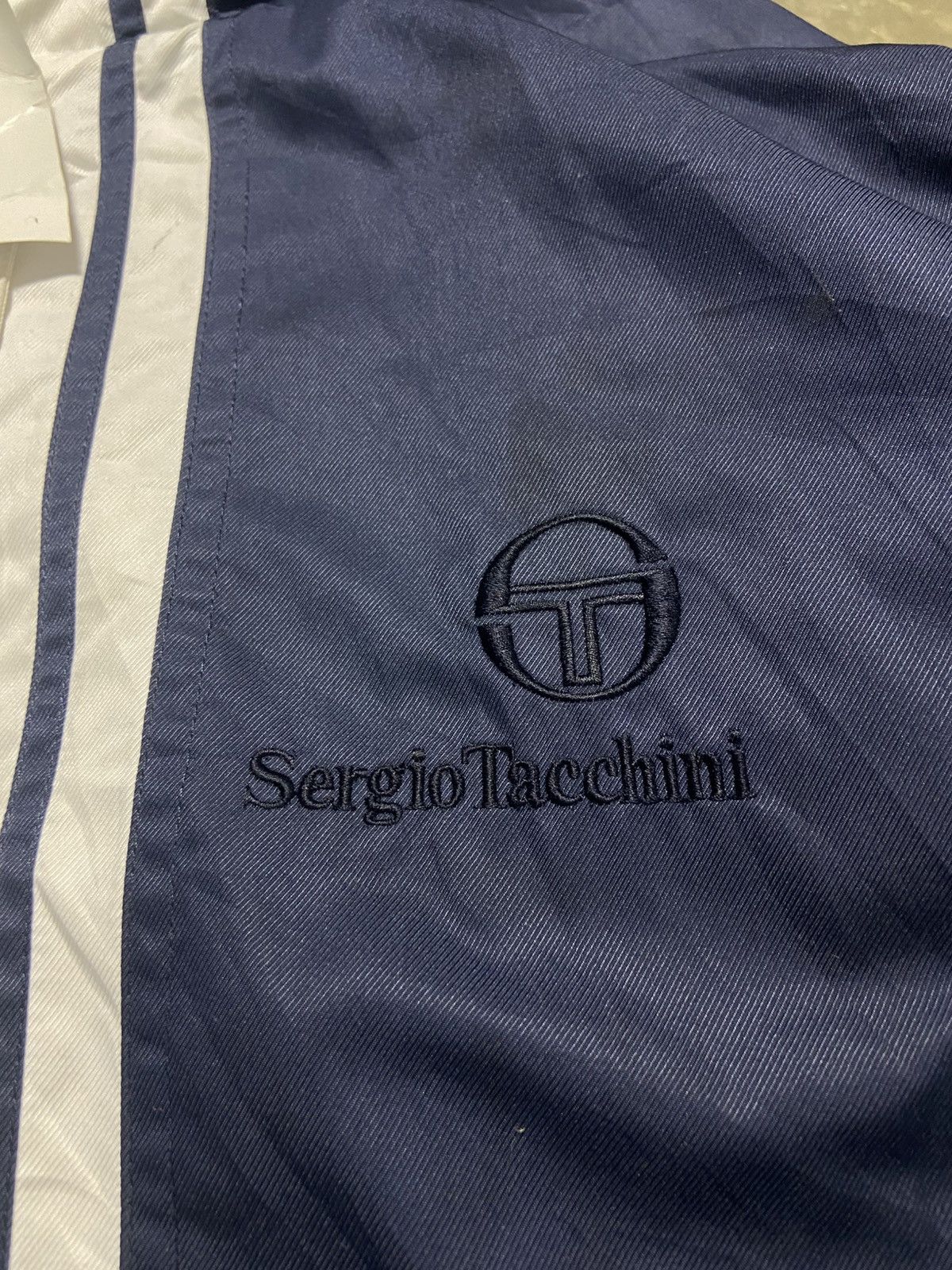Sergio Tacchini Sergio Tacchini Zipper Hoodie Jacket Size US XL / EU 56 / 4 - 8 Thumbnail