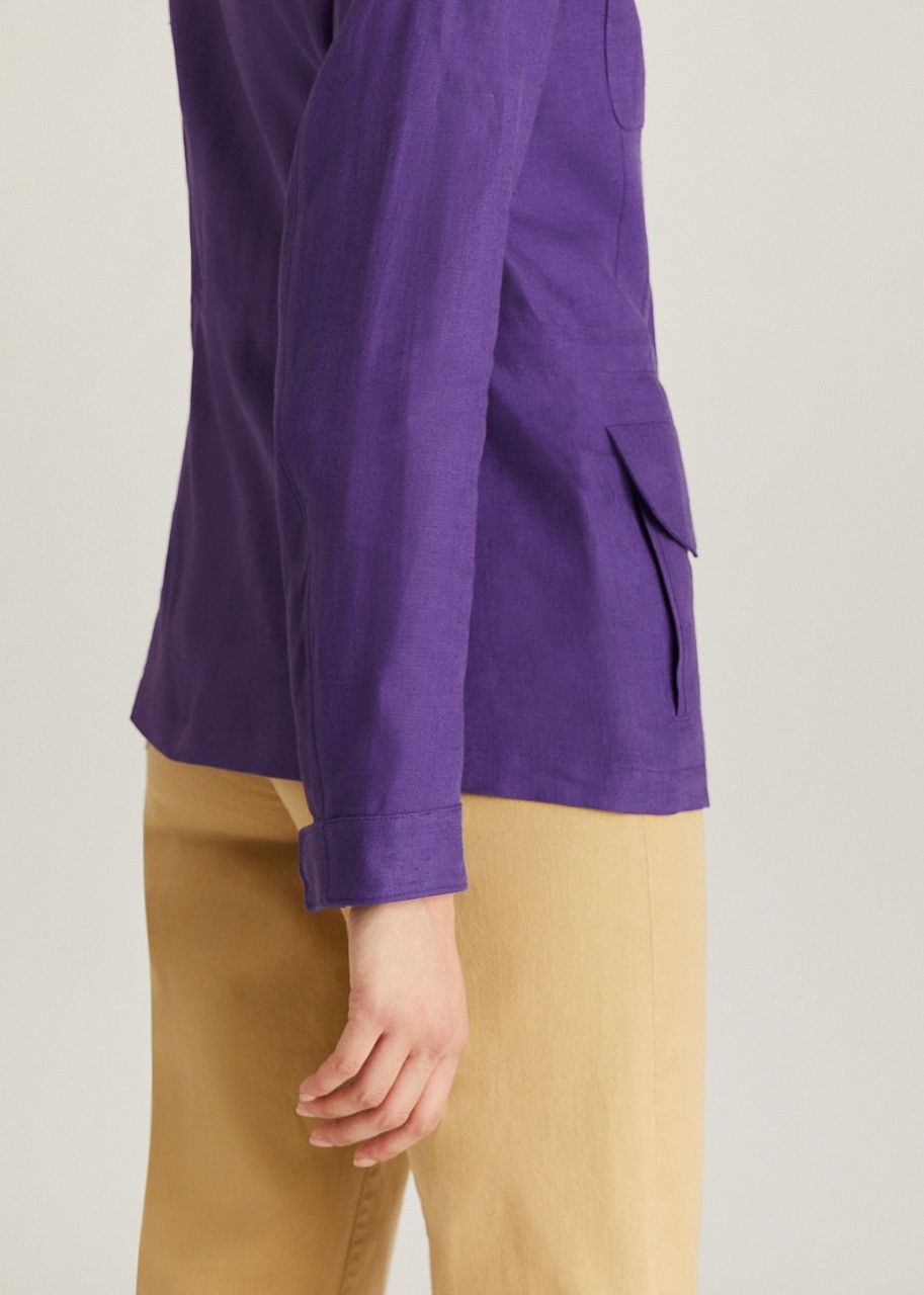 Loro Piana o1srvl11e0424 Jacket in Purple Size S / US 4 / IT 40 - 4 Thumbnail