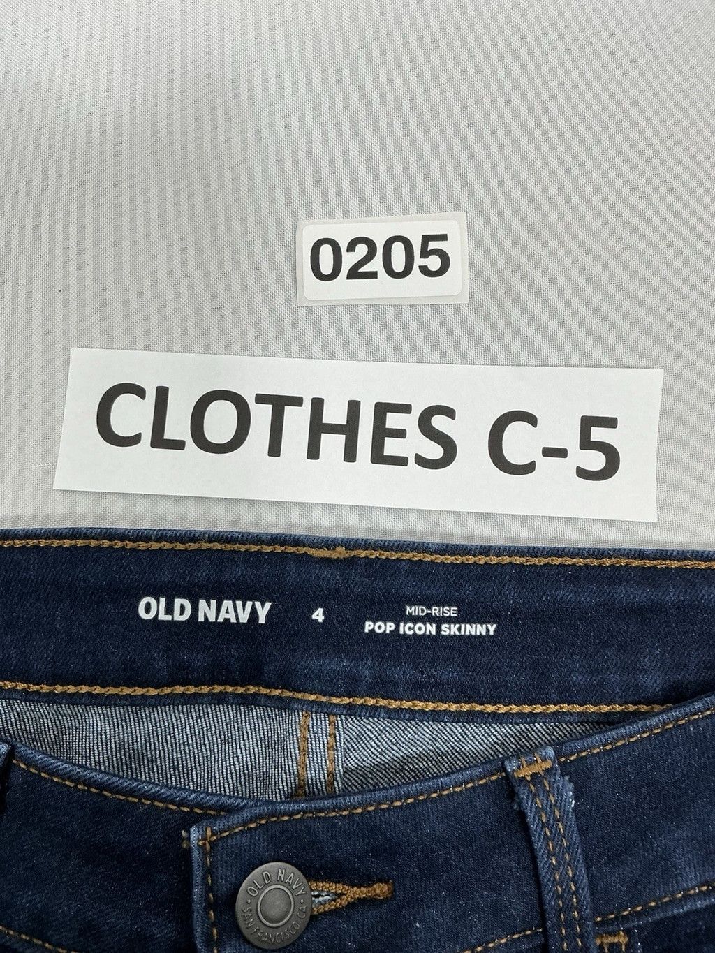 Old Navy Womans Old Navy Pop Icon Skinny Dark Blue Jeans Size 4 Size 27" / US 4 / IT 40 - 3 Thumbnail