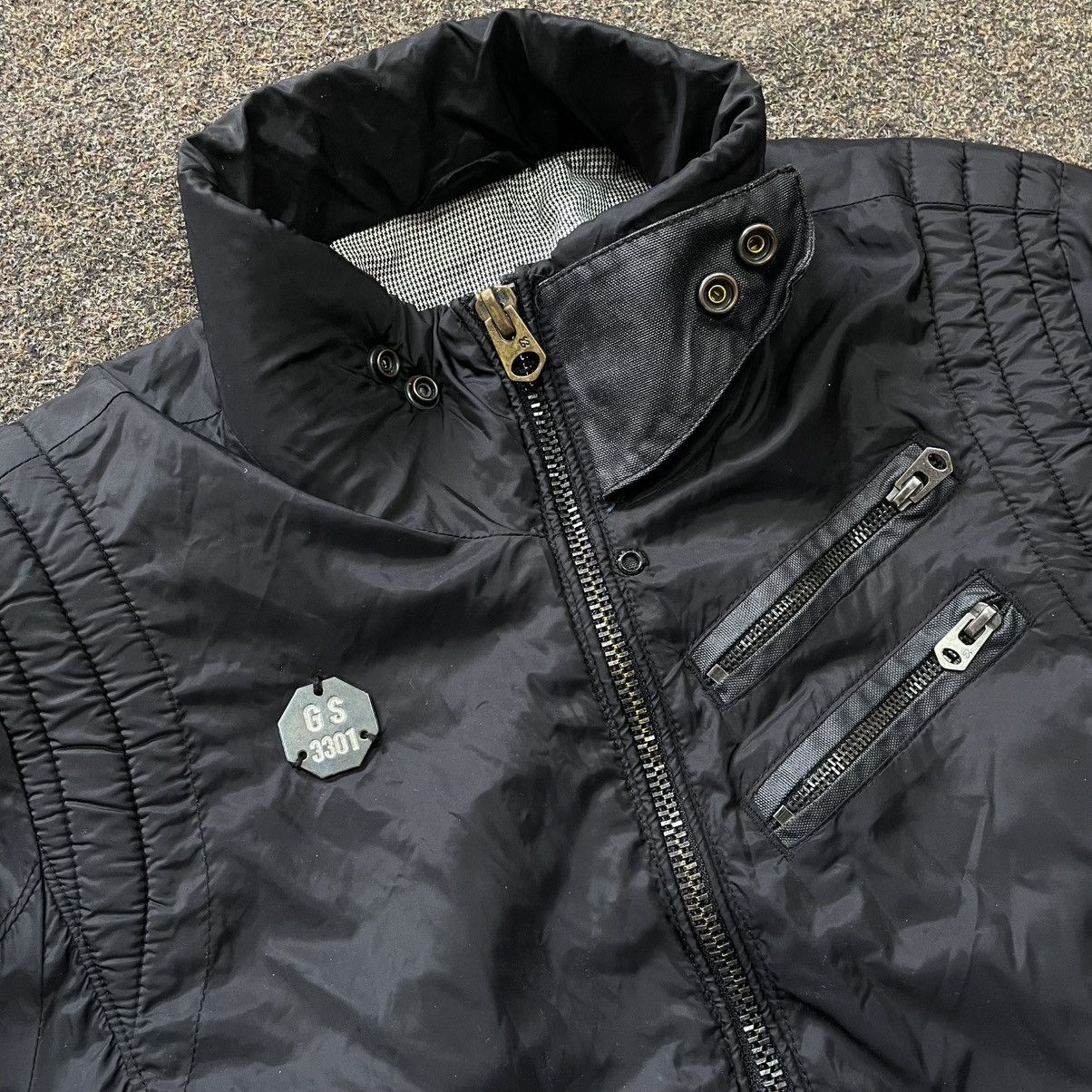 G-Star Vintage Y2K G STAR Jacket PUFFER Opium BALENCIAGA Style Size L / US 10 / IT 46 - 5 Thumbnail
