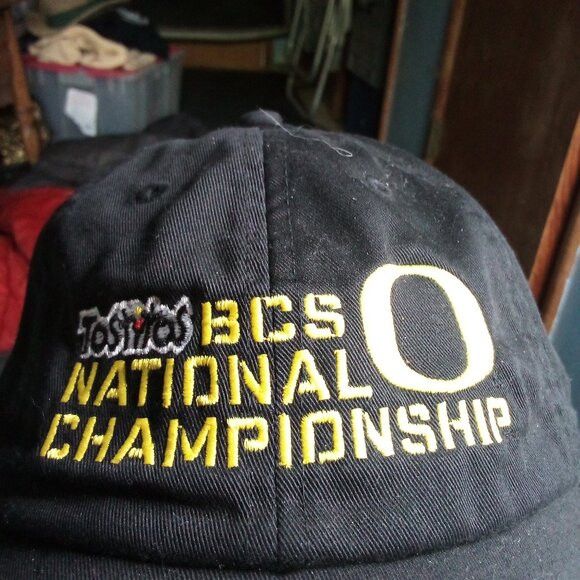 Nike Nike Oregon Ducks BCS National Championship Strap Hat Cap Size ONE SIZE - 2 Thumbnail