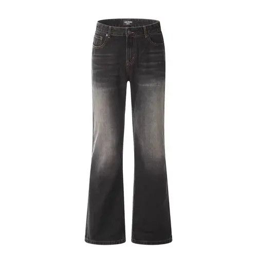 Japanese Brand × Jean Men's hippie loose contrast wash bootcut jeans Size US 34 / EU 50 - 1 Thumbnail