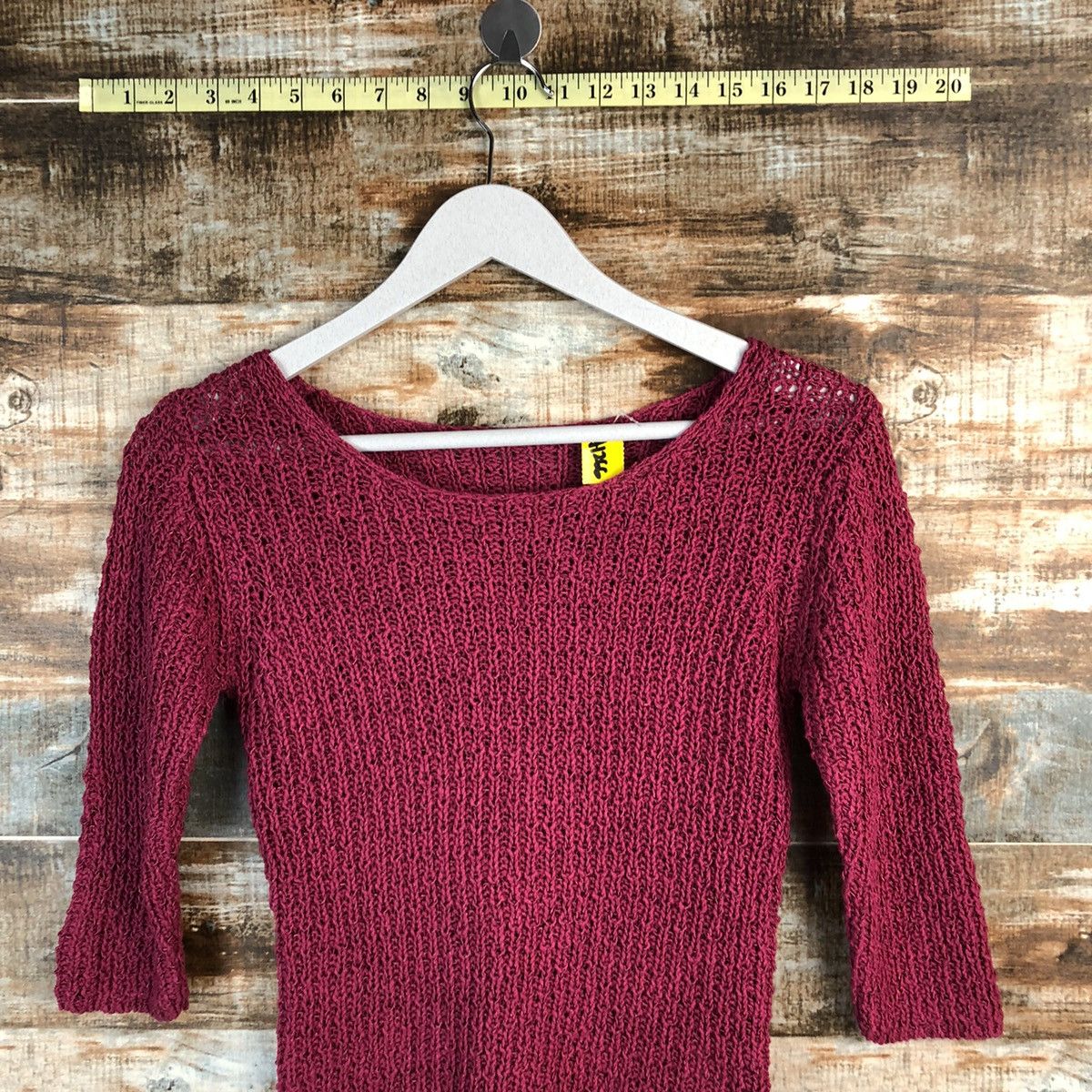 Homespun Knitwear × Japanese Brand Japanese Brand Pink Knitwear #A1266 Size S / US 4 / IT 40 - 2 Thumbnail