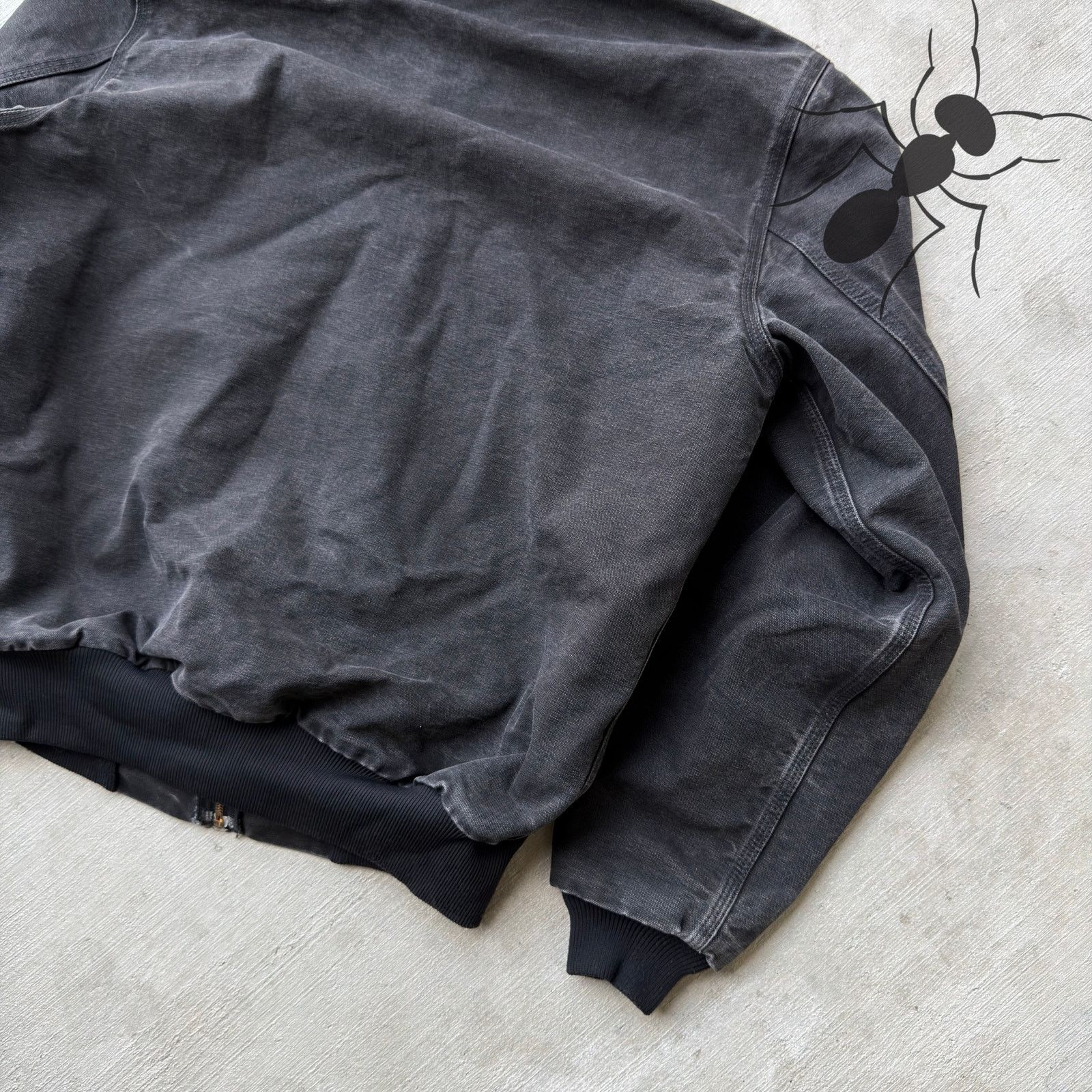 Carhartt × Vintage Carhartt JR115 black active hooded work wear jacket Size US L / EU 52-54 / 3 - 8 Thumbnail