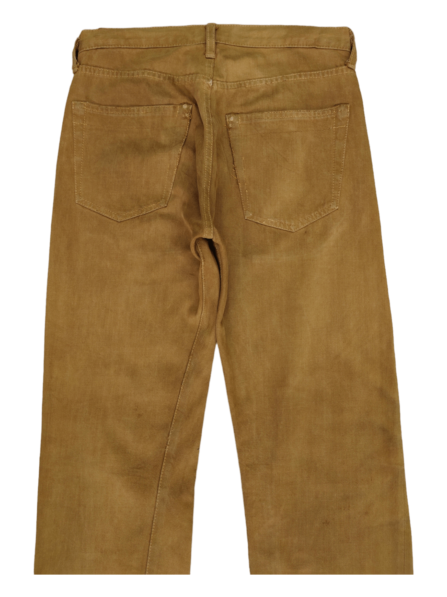 Dries Van Noten 1990s Dries Van Noten Persimmon Selvedge Distress Jeans Size US 30 / EU 46 - 13 Thumbnail
