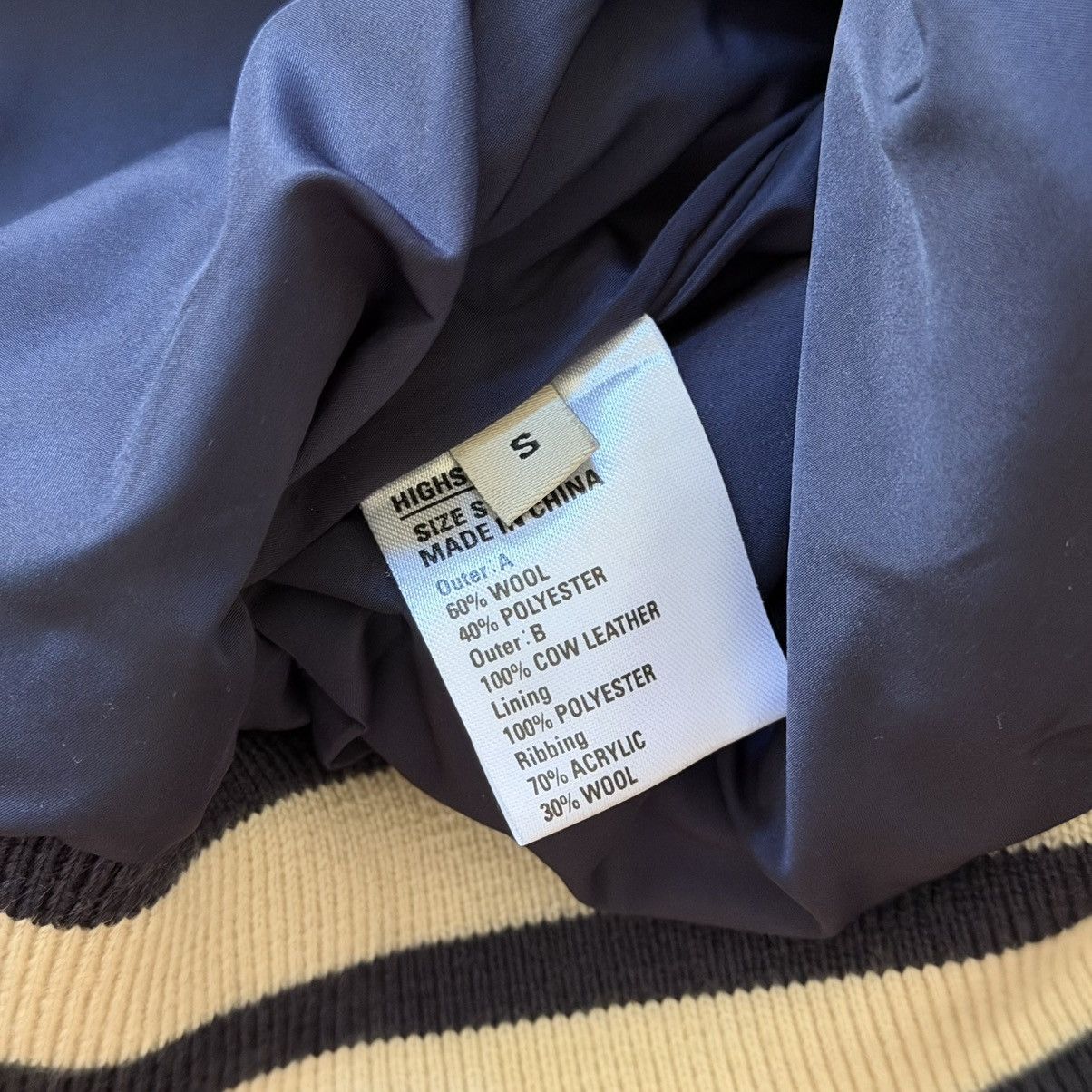 Highsnobiety $315 Highsnobiety Wool Blend Neu York Varsity Jacket Size US S / EU 44-46 / 1 - 7 Thumbnail