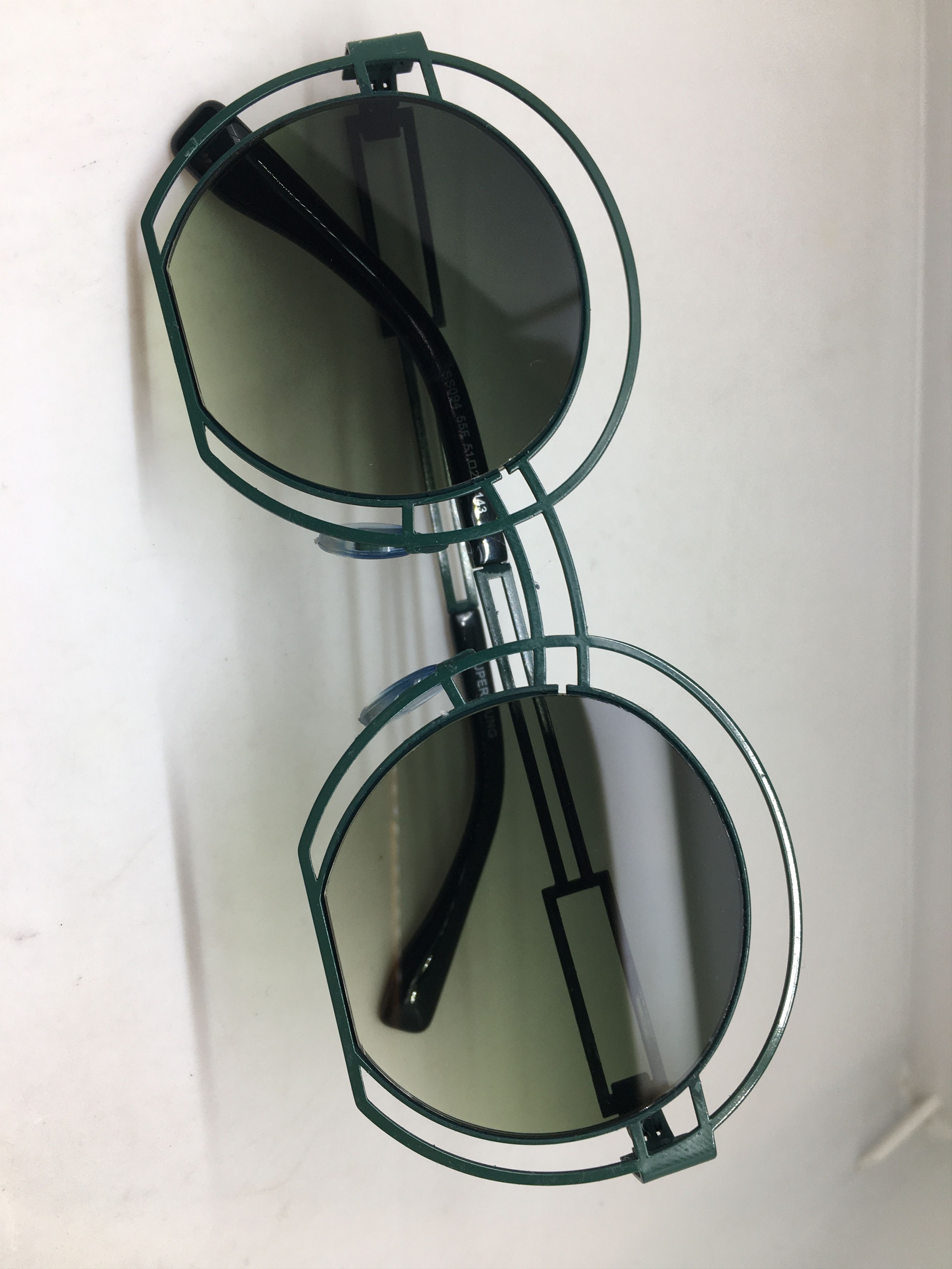 Other Super Sung Green Diva Sunglasses Frame HOLLYWOOD Size ONE SIZE - 7 Thumbnail