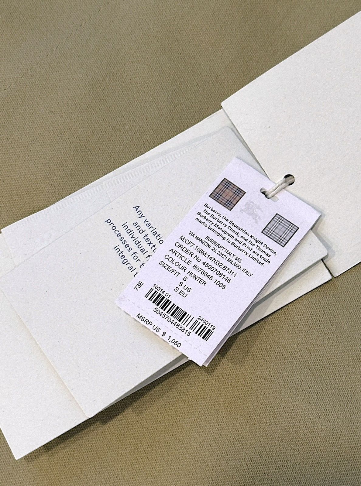 Burberry Burberry Runway Wide Leg Pant Size US 32 / EU 48 - 11 Thumbnail