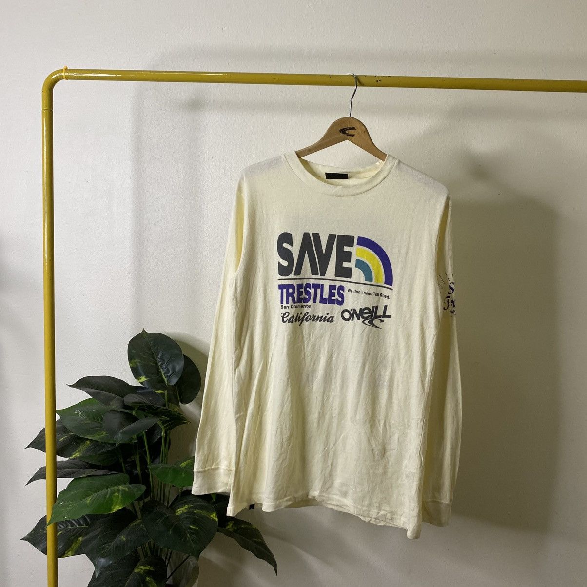 O'Neill Vintage 2000s Oneill Surf LS T Shirt Size US M / EU 48-50 / 2 - 7 Thumbnail