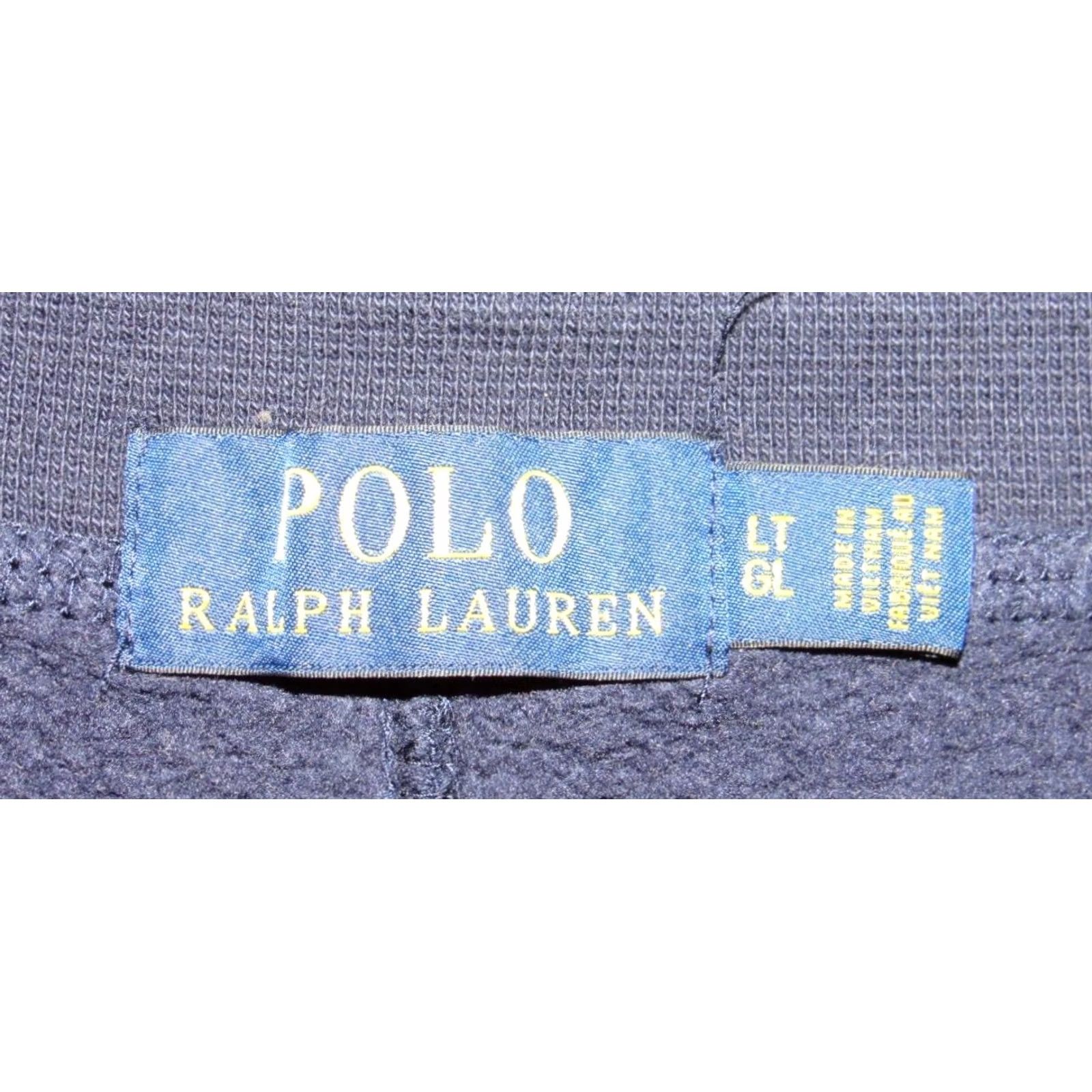 Polo Ralph Lauren Polo RALPH LAUREN Navy Blue Cotton Jogger Sweatpants Large Tall Men Regular XS? Size US L / EU 52-54 / 3 - 5 Thumbnail