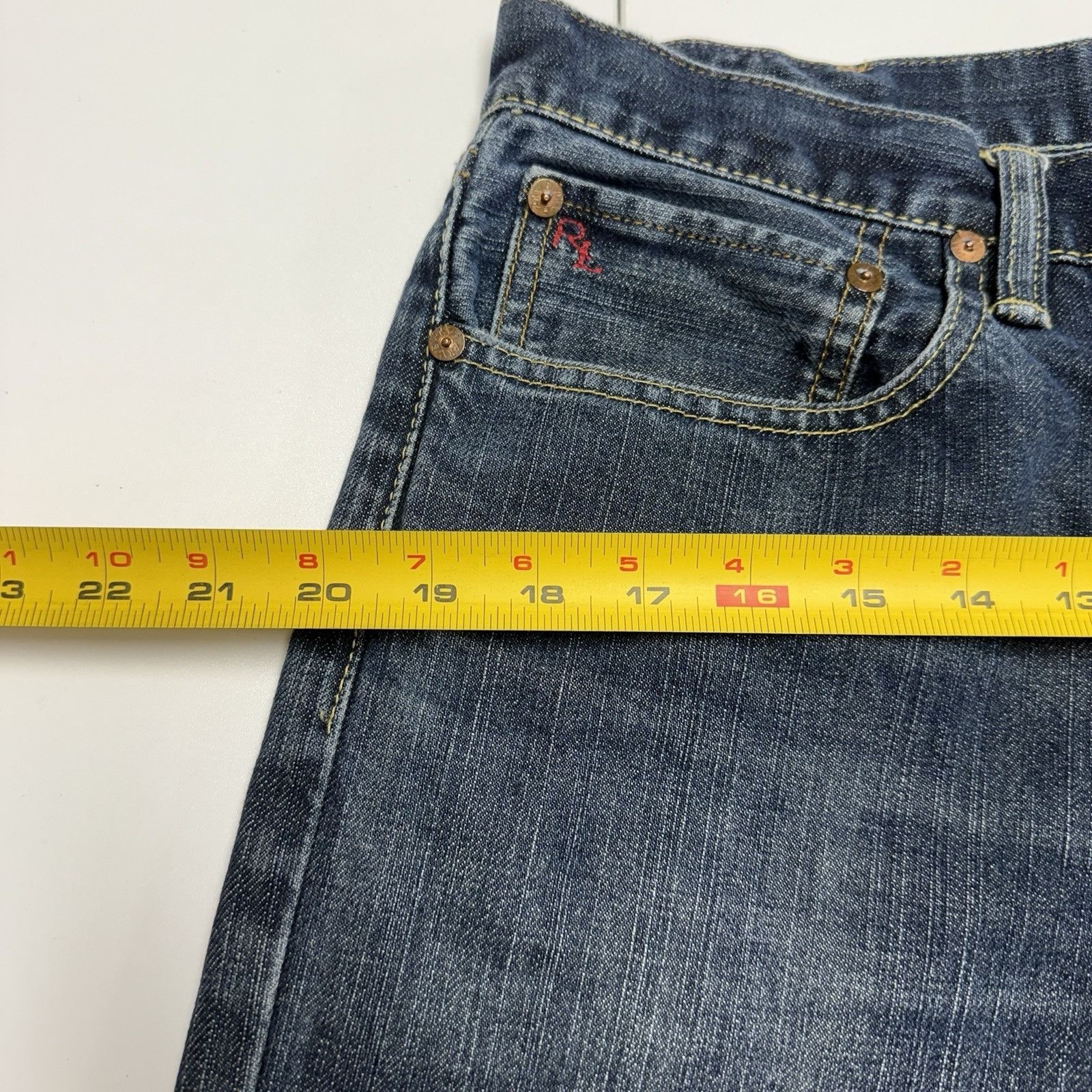 Polo Ralph Lauren Polo Ralph Lauren Jeans Slim Jeans Mens 35x30 (34x30) 318 Da Size US 35 - 12 Thumbnail