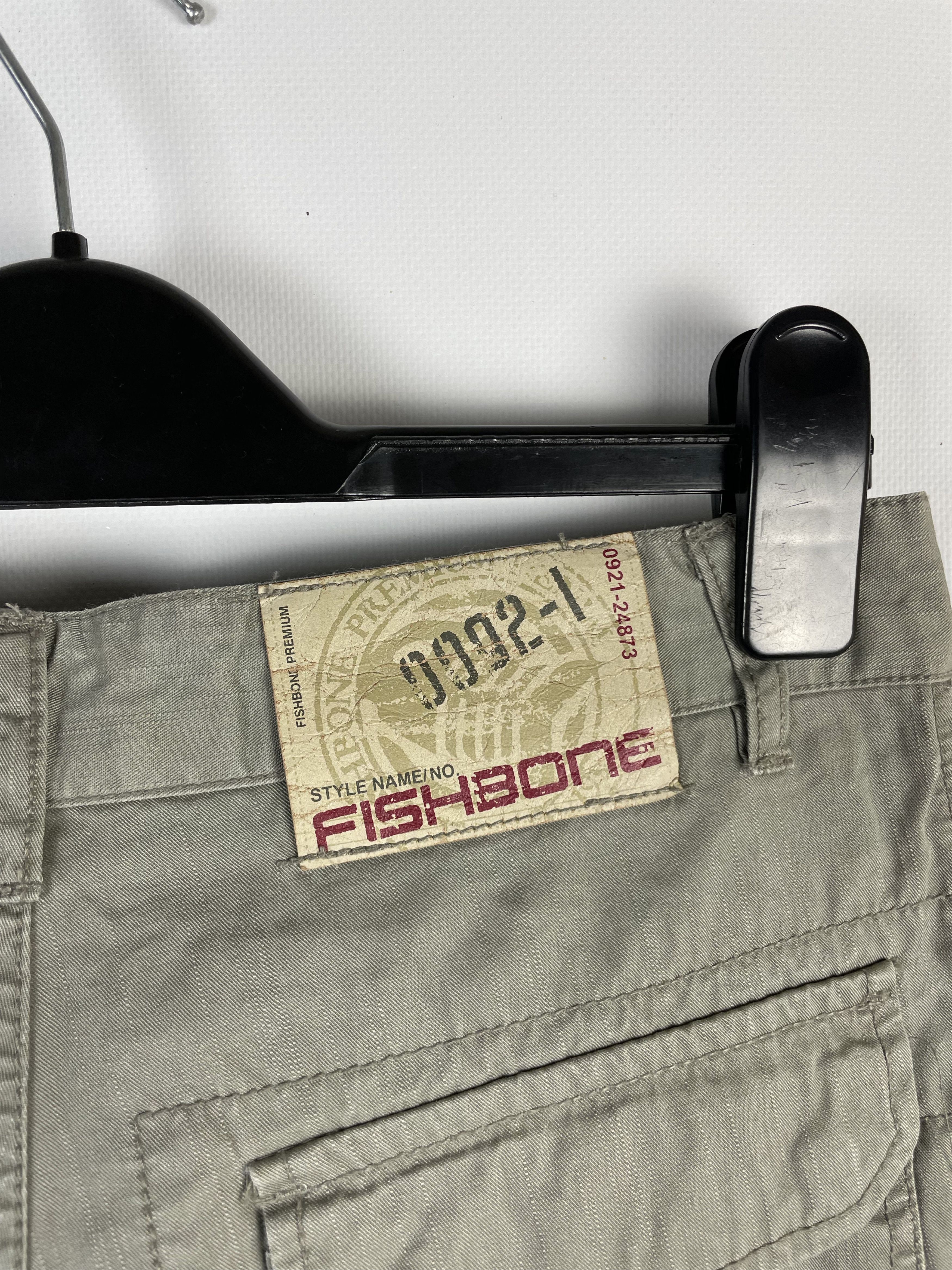 Japanese Brand FishBone Y2K Pants Cargo Japan Style Multi Pocket Bondage Size US 28 / EU 44 - 11 Thumbnail