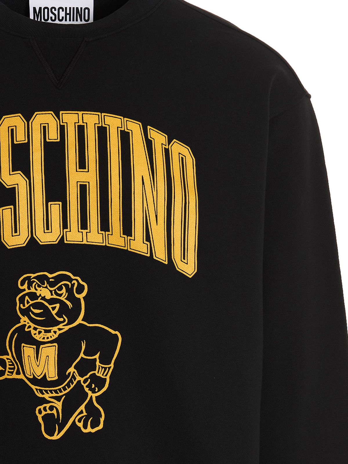Moschino o1y0225 Logo Sweatshirt in Black Size US S / EU 44-46 / 1 - 2 Thumbnail