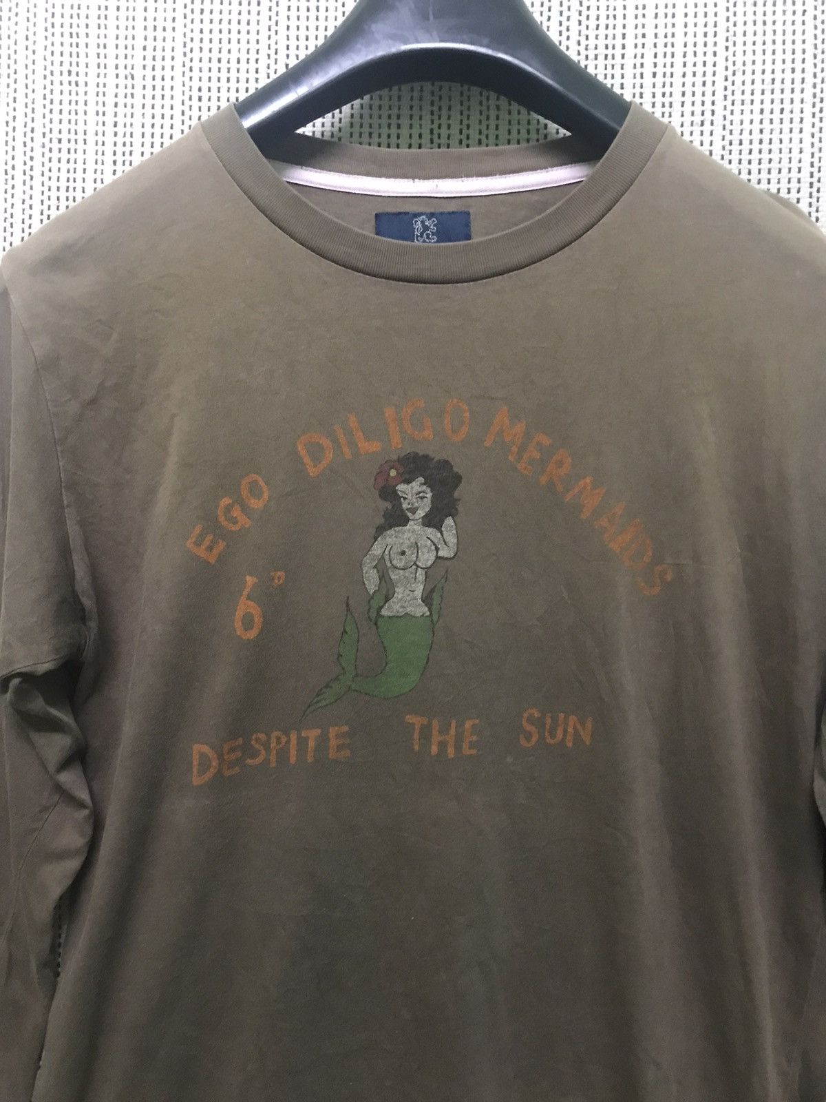 Japanese Brand R.NEWBOLD‼️ EGO DILIGO MERMAIDS DESPITE THE SUN VERY RARE Size US L / EU 52-54 / 3 - 2 Thumbnail