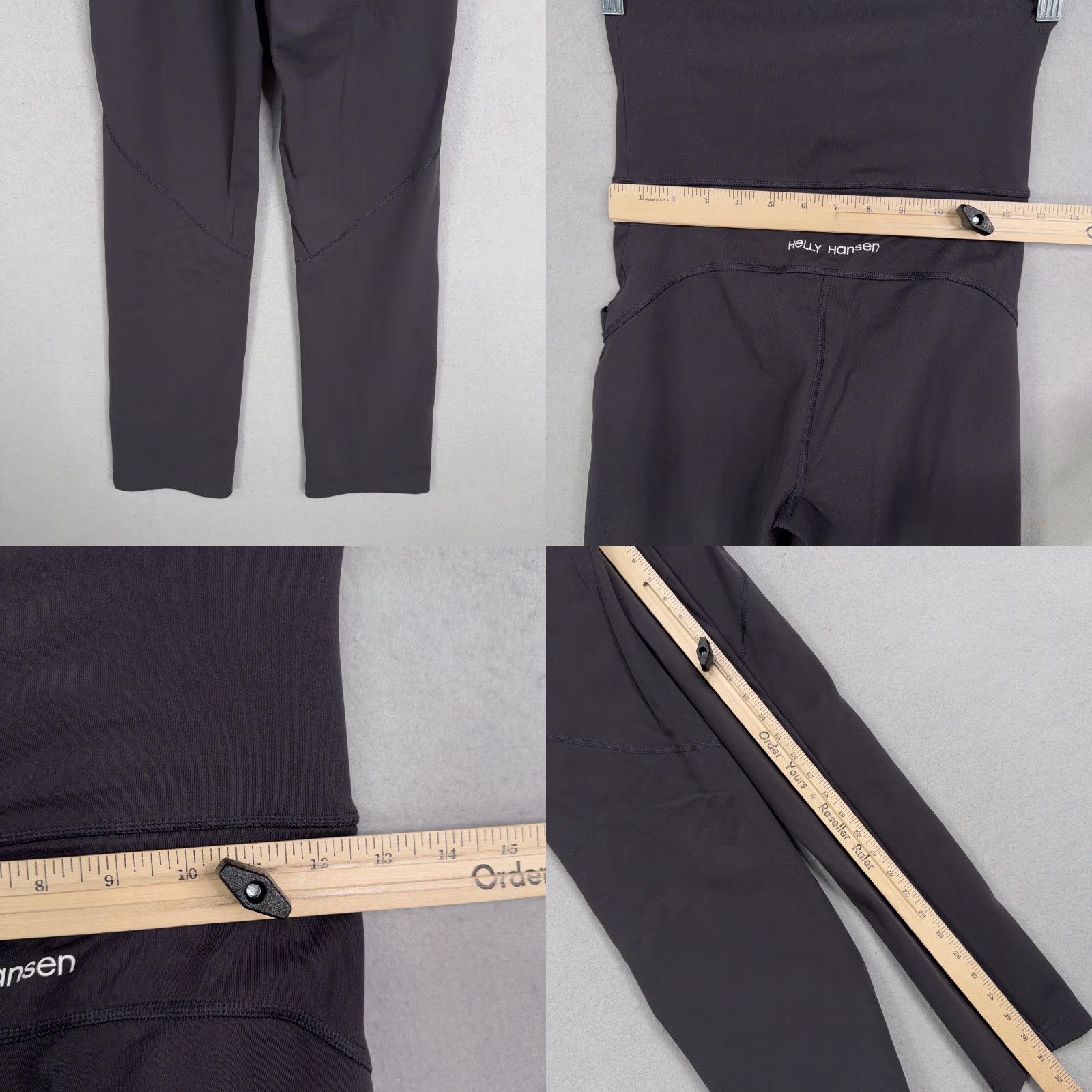 Helly Hansen Helly Hansen Pants Womens XS Gray Training High Rise Foldover Waist Pockets Track Pants Athletic Short/Long? No—keep exact words. Size 26" / US 2 / IT 38 - 8 Thumbnail