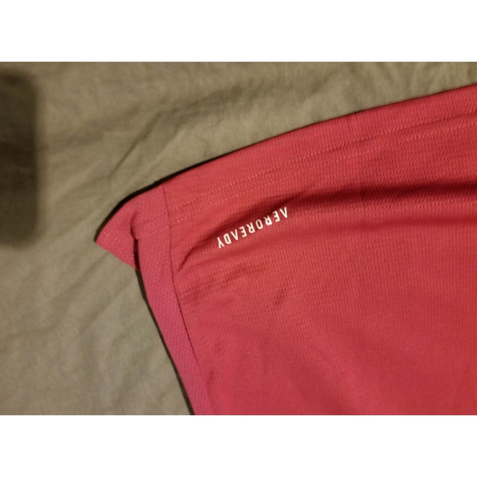 Adidas Womens adidas Shirt S Small Red Athletic Gym Workout Shirt T-Shirt Activewear Womens Adidas Red S Small Athletic Gym Workout Size S / US 4 / IT 40 - 6 Thumbnail
