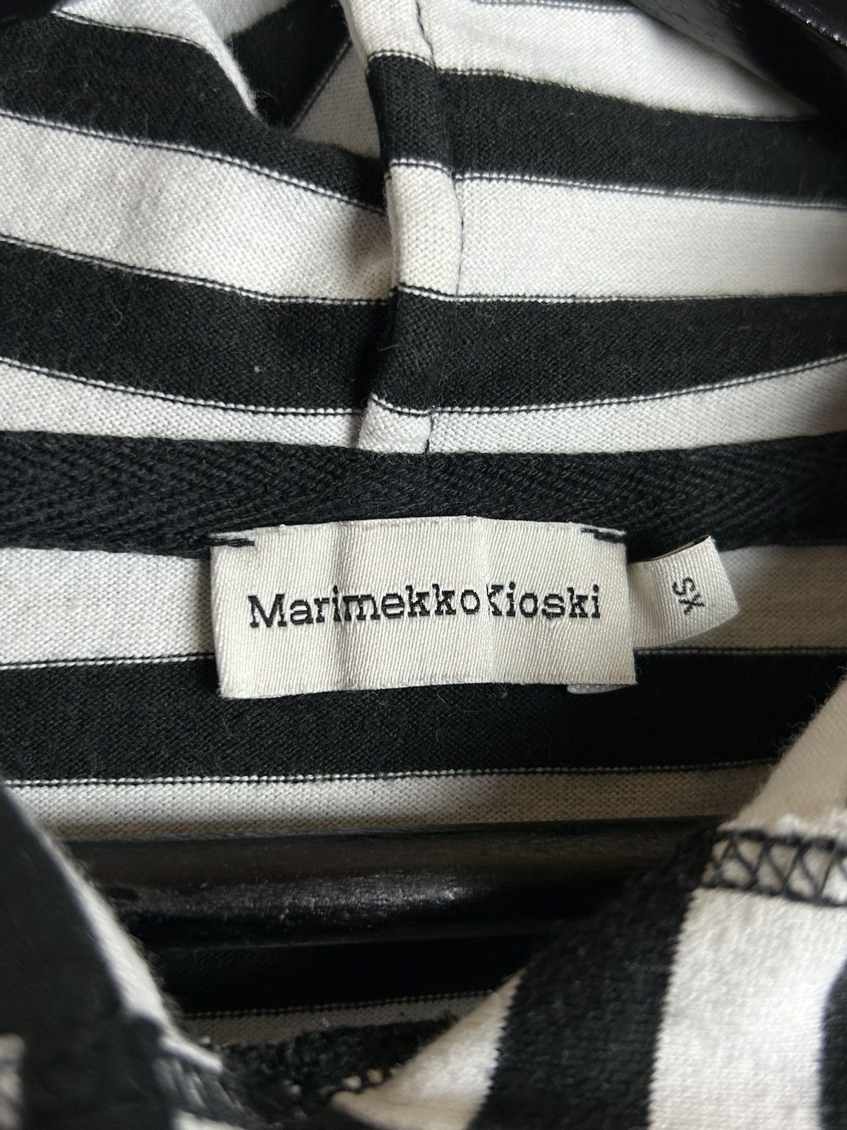 Marimekko Marimekko Kioski Palho Tasaraita Striped Hooded Long Sleeve Size M / US 6-8 / IT 42-44 - 7 Thumbnail