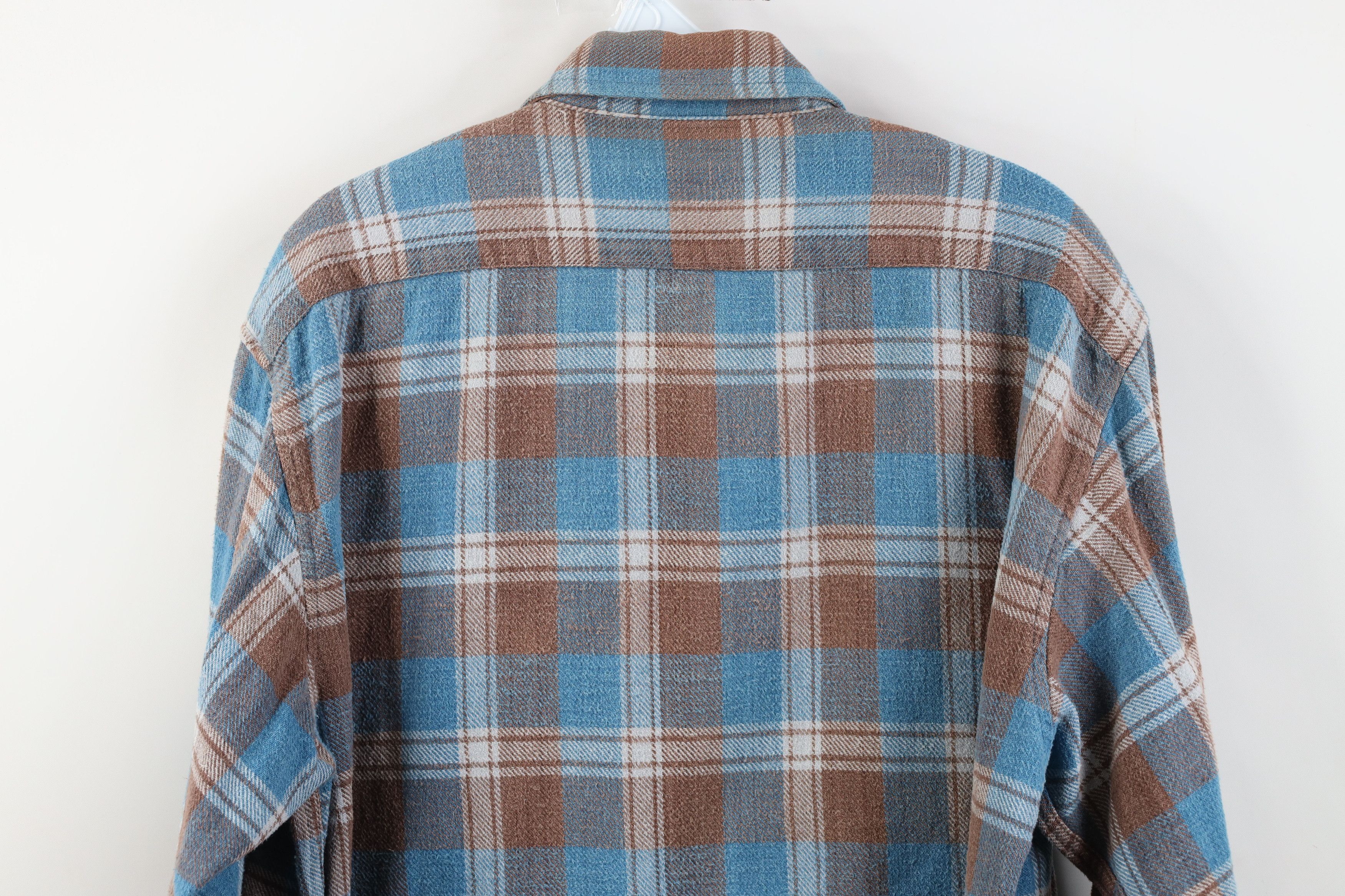 Vintage Vintage 90s Streetwear Single Needle Heavy Button Shirt Size US L / EU 52-54 / 3 - 10 Thumbnail