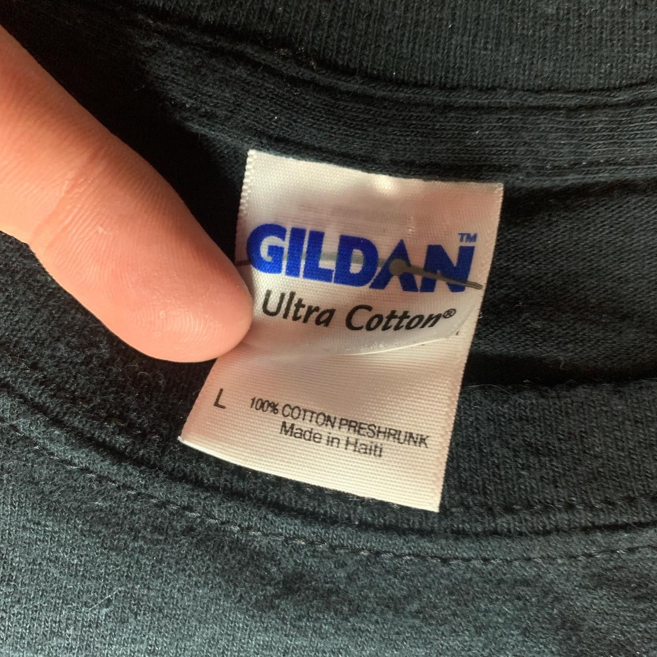 Gildan Gildan Black T-shirt Size US L / EU 52-54 / 3 - 4 Thumbnail