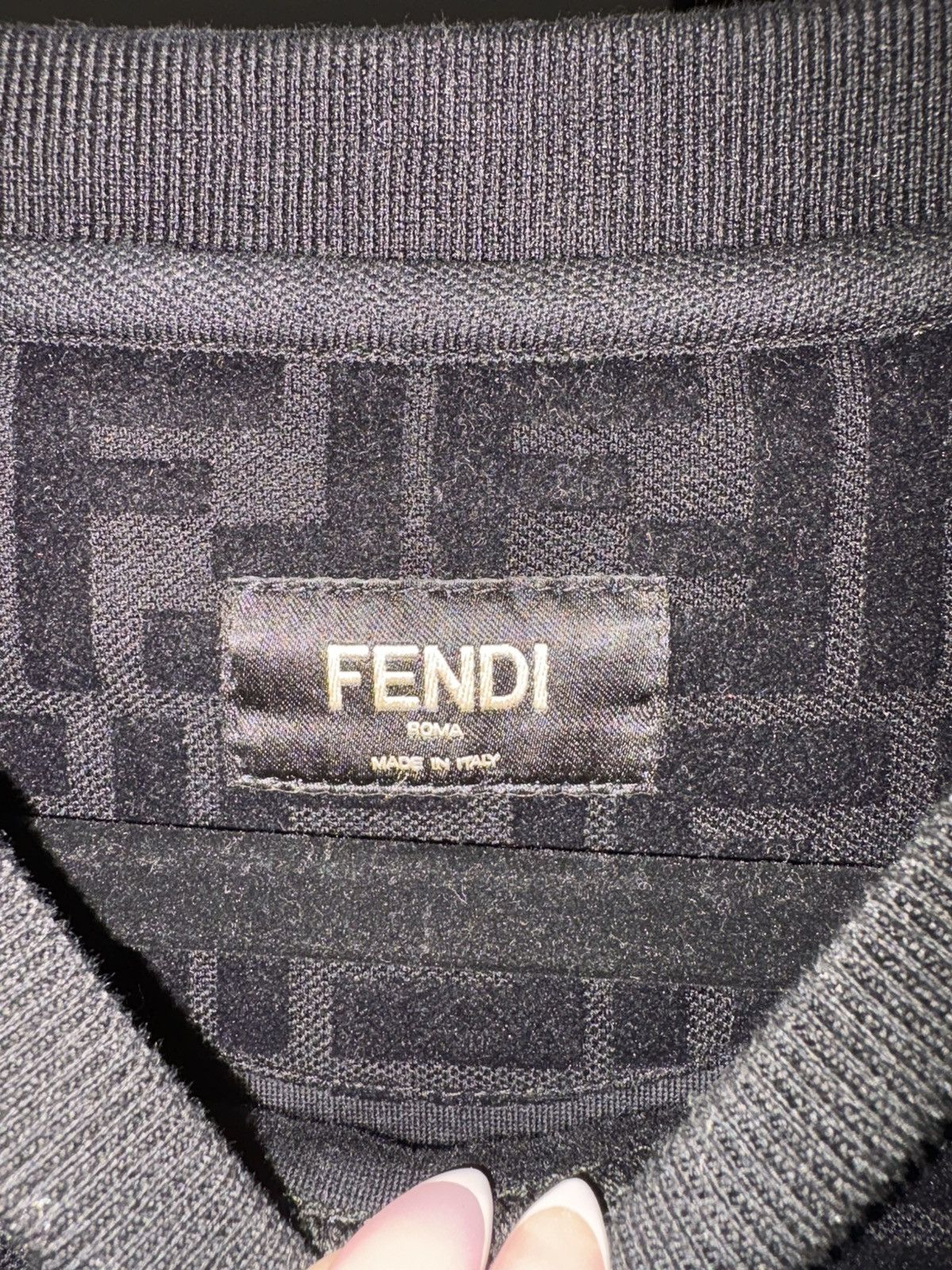 Fendi Fendi velvet pullover sweatshirt Size US M / EU 48-50 / 2 - 3 Thumbnail
