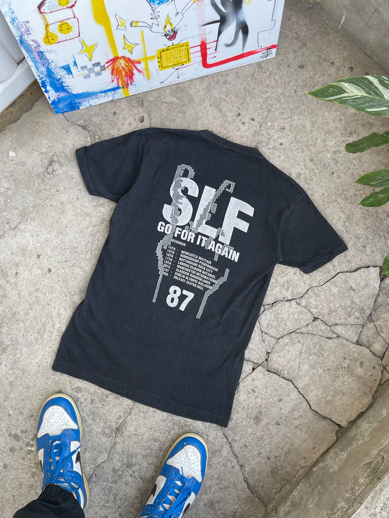 Band Tees Vintage 80s Stiff Little Fingers Punk Tee SLF Size US L / EU 52-54 / 3 - 2 Thumbnail