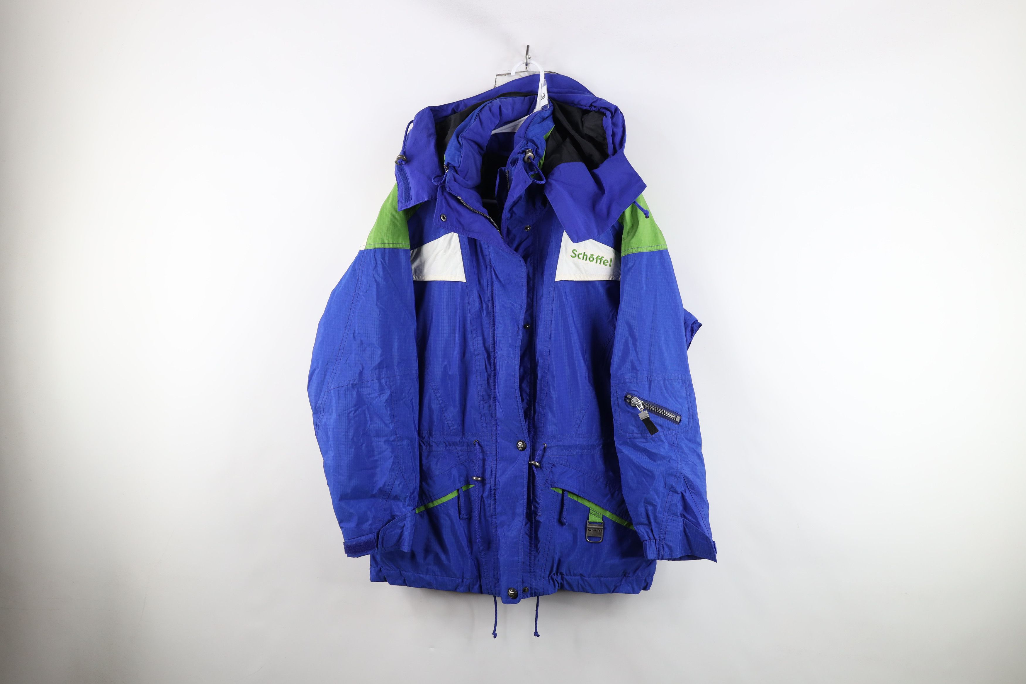 Vintage Vintage 90s Streetwear Quilted Hooded Snowboard Parka Jacket Size XL / US 12-14 / IT 48-50 - 1 Thumbnail