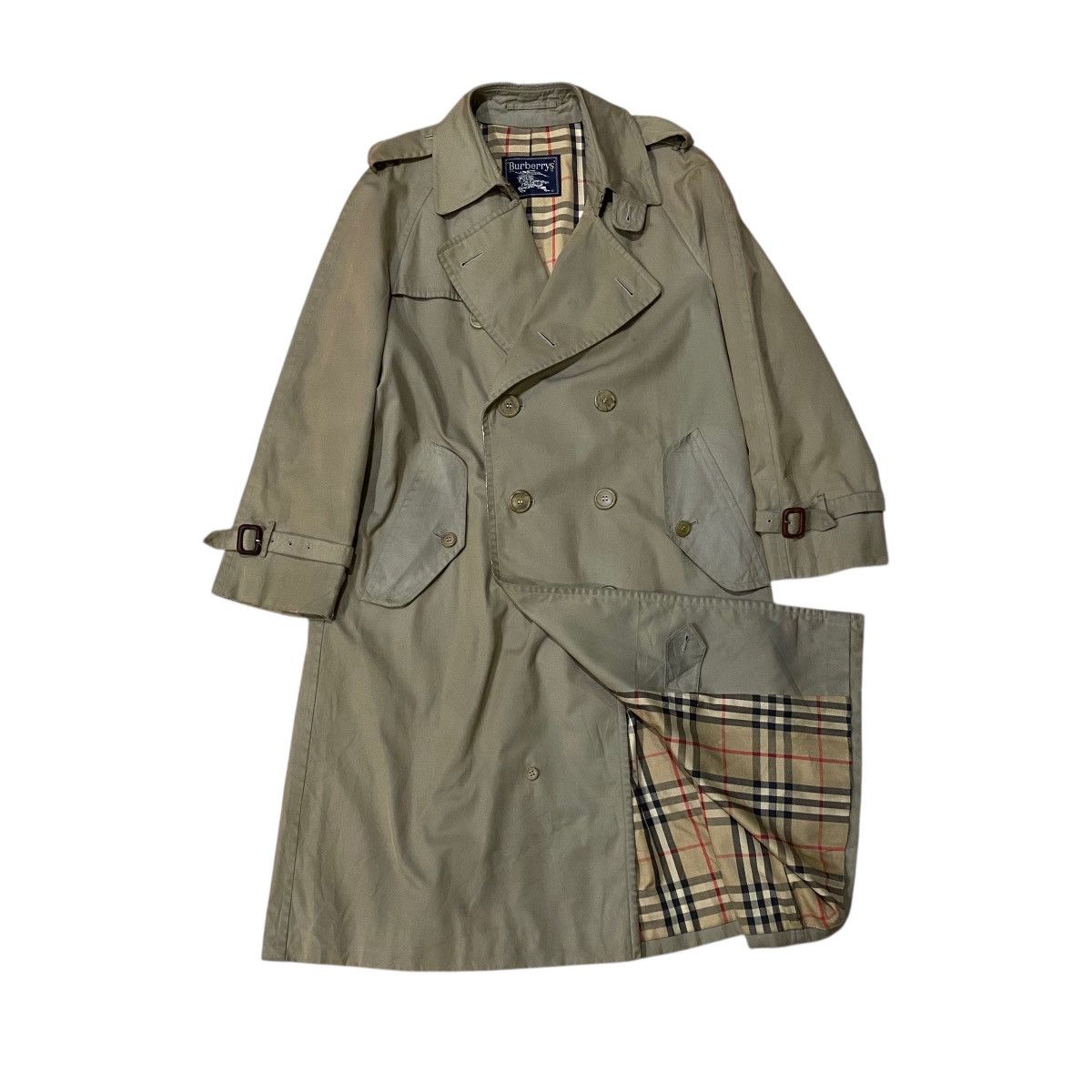 Burberry ☀️Vintage Burberrys double breasted trench coat Size US M / EU 48-50 / 2 - 3 Thumbnail