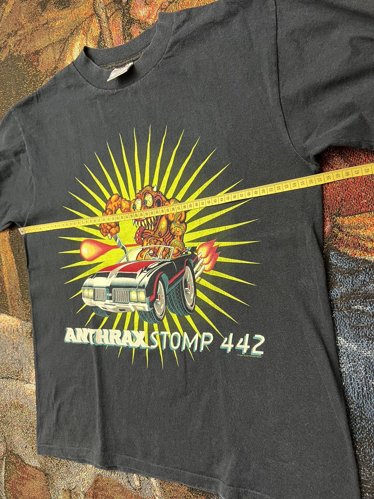 Band Tees Vintage '96 Anthrax Japan Tour LS Size US L / EU 52-54 / 3 - 7 Thumbnail