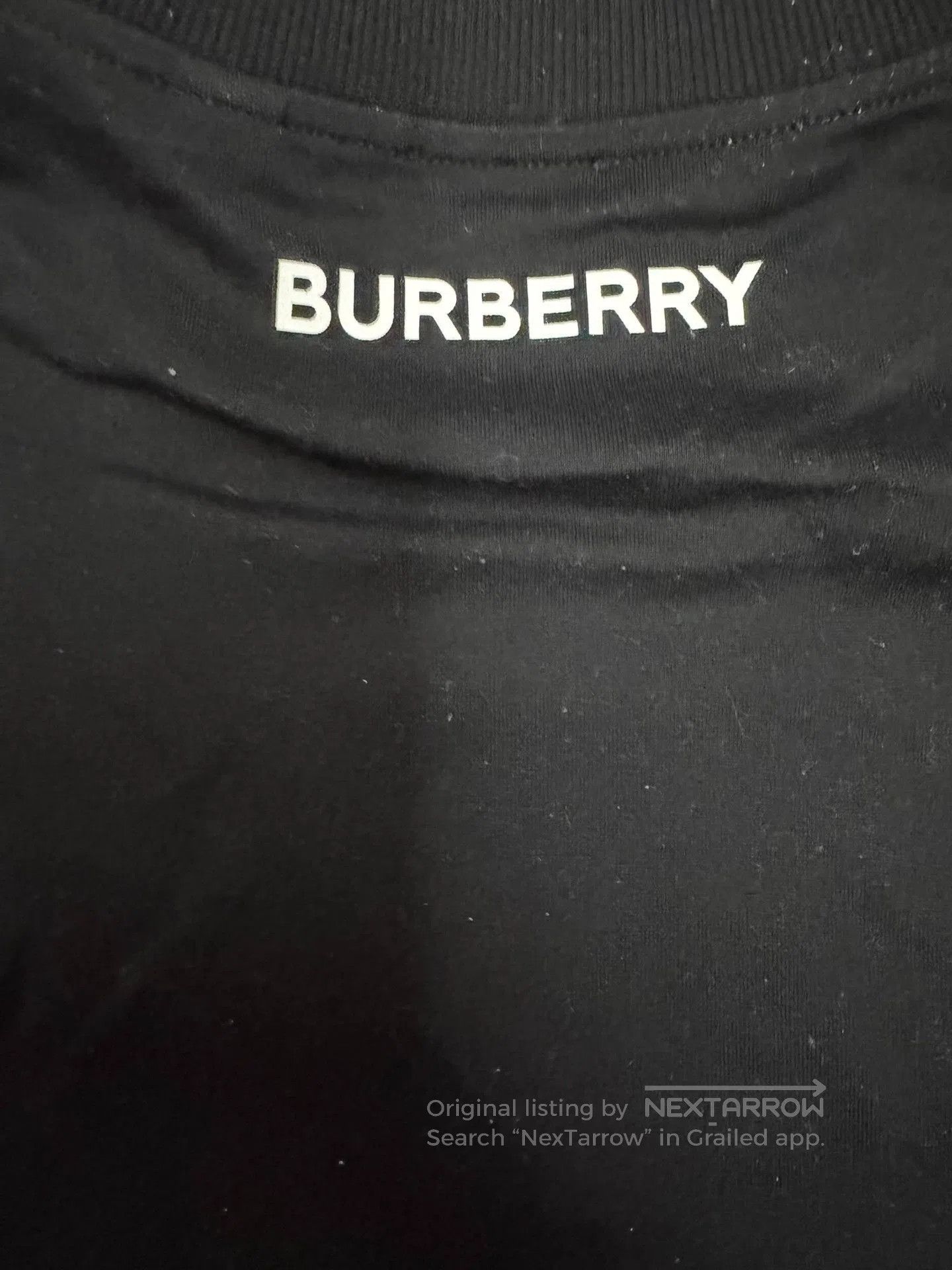 Burberry Burberry SS22 Black Bambi Deer Back Letter Tee. Size US L / EU 52-54 / 3 - 6 Thumbnail