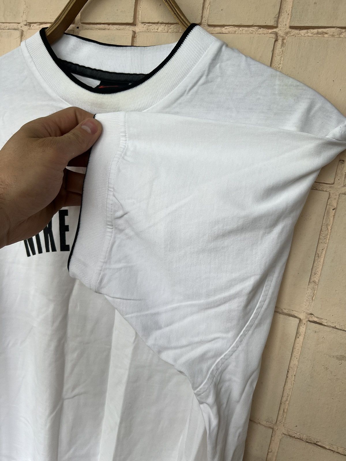 Nike Nike Athletic Vintage t-shirt y2k Size US S / EU 44-46 / 1 - 12 Thumbnail
