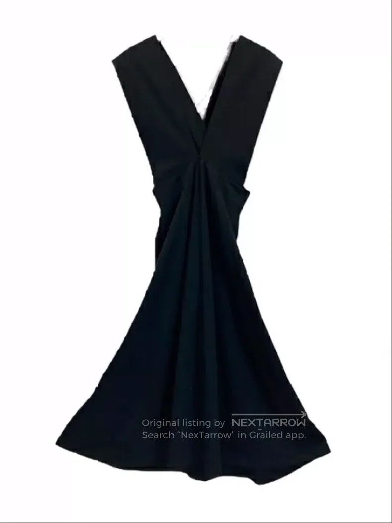 Comme Des Garcons Wide shoulder strap dress