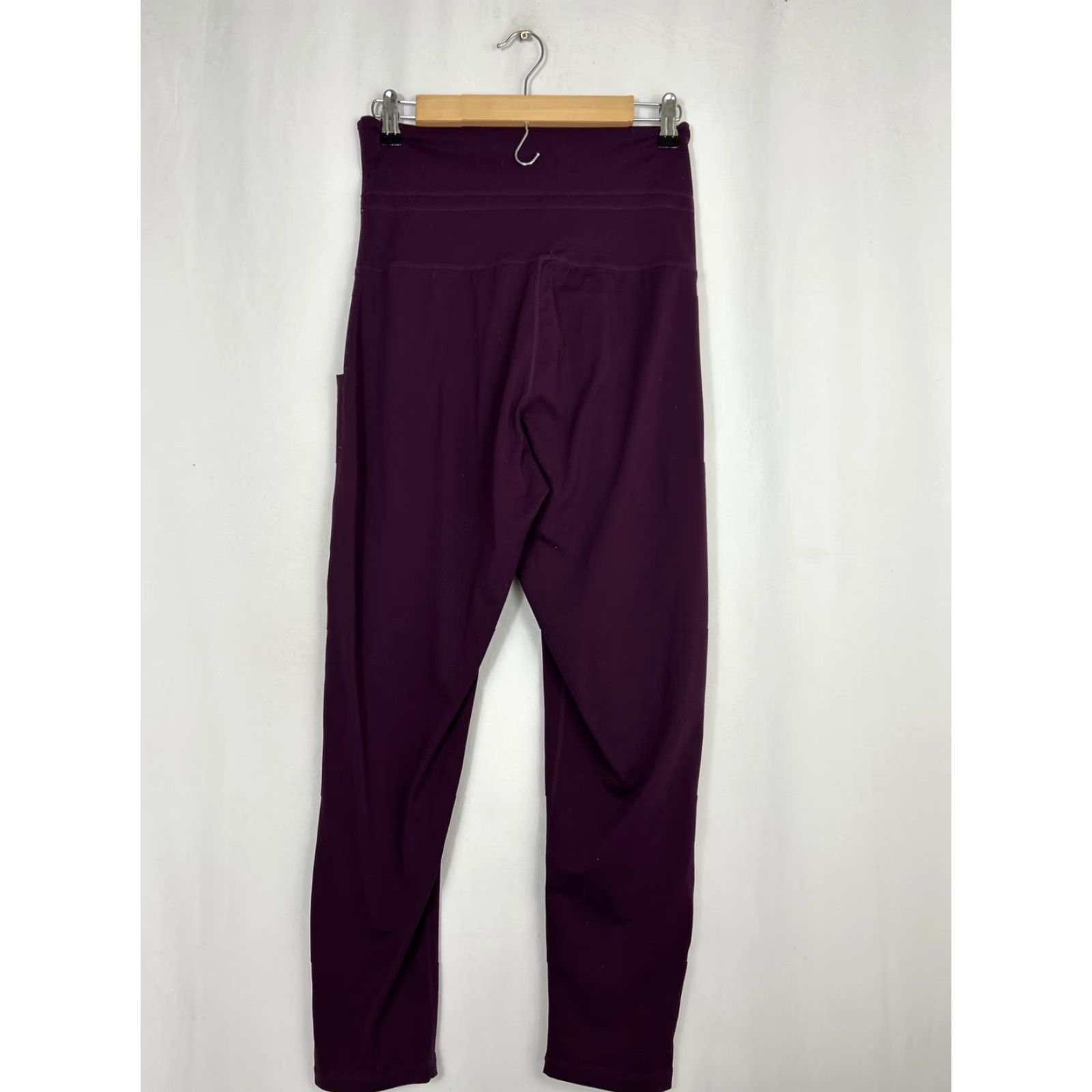 Athleta VINTAGE Athleta Womens XS Burgundy Jogger Pants Drawstring High Waist 27x27 Red Size 26" / US 2 / IT 38 - 6 Thumbnail