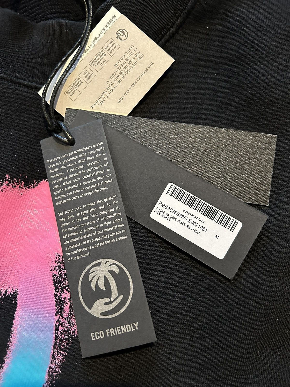 Designer × Palm Angels Palm Angels heavyweight crewneck Size US M / EU 48-50 / 2 - 7 Thumbnail