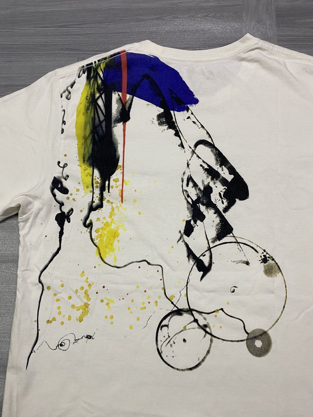 Uniqlo Rare Vintage Abstract Expressionist Futura Uniqlo Tee Size US L / EU 52-54 / 3 - 4 Thumbnail