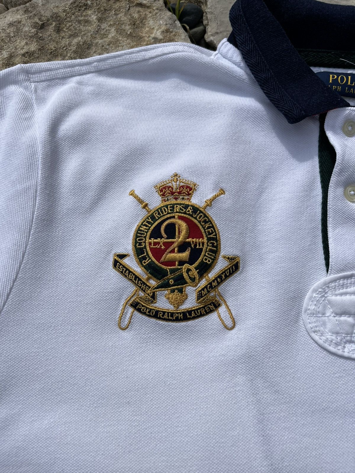 Glo Gang × Polo Ralph Lauren Polo Ralph Lauren Chief Keef style polo tee y2k double pony Size US XL / EU 56 / 4 - 8 Thumbnail