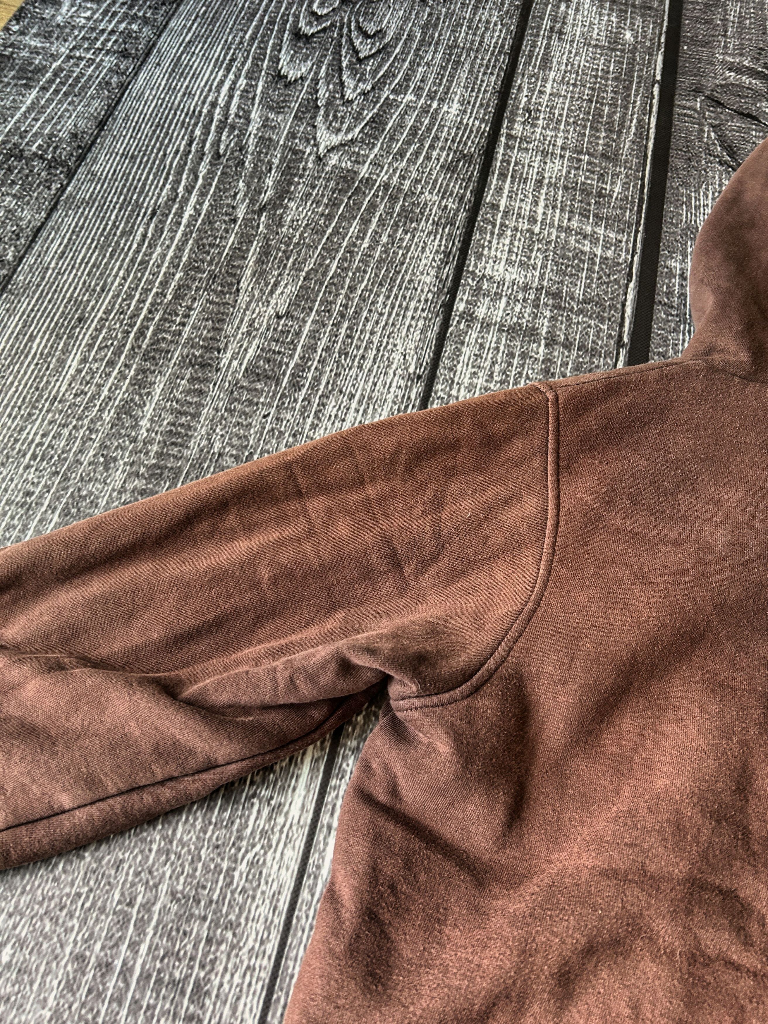 Japanese Brand Animal Hoodie Zip Up Brown Fleece Lined Surf Skate Y2K Size US S / EU 44-46 / 1 - 9 Thumbnail