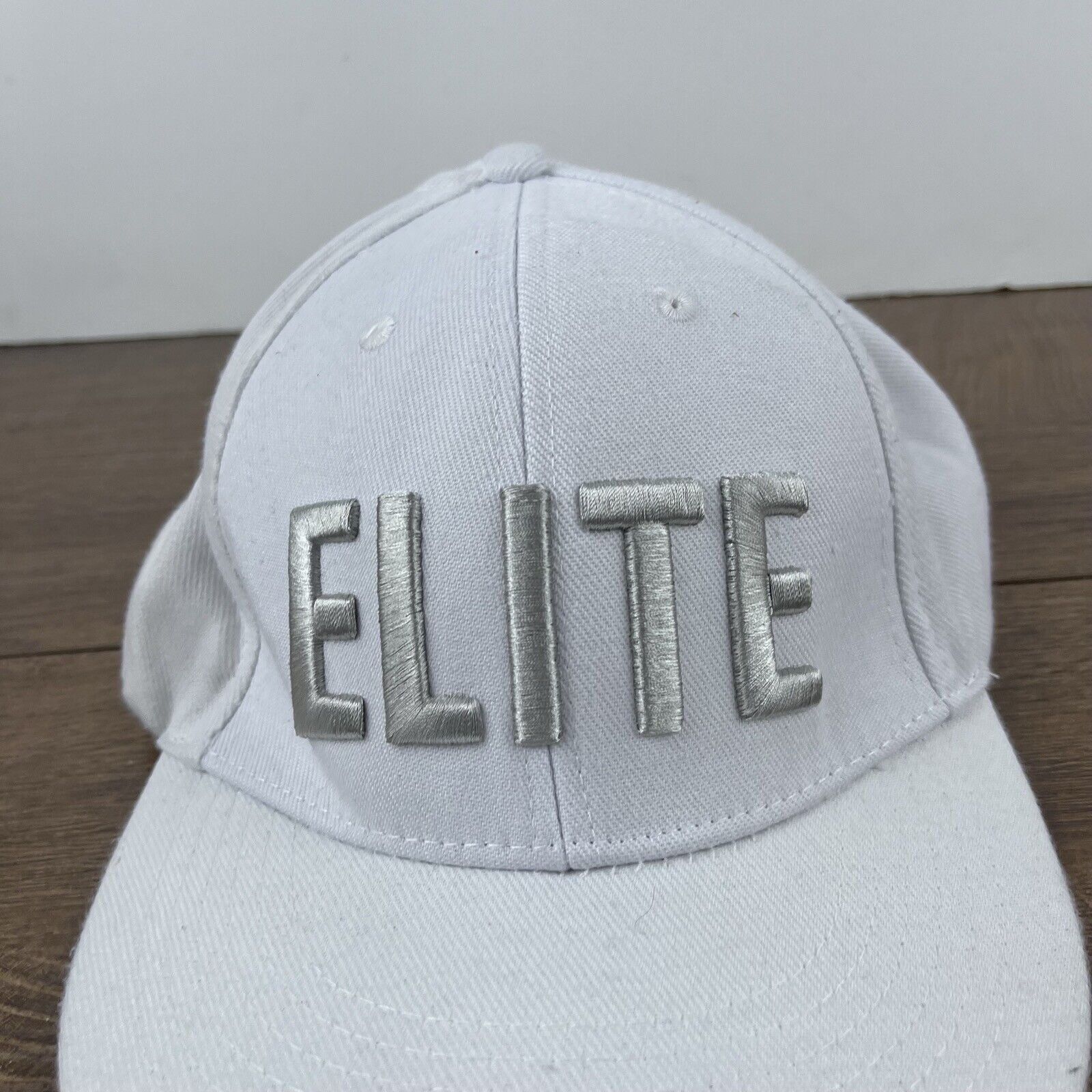 Other Elite Snapback Hat Elite Adjustable Hat White Adjustable Hat Size ONE SIZE - 6 Thumbnail