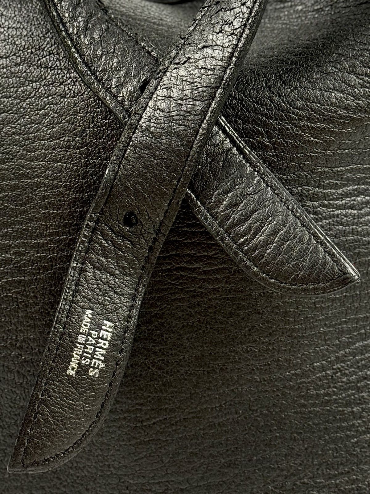 Hermes Hermes - Margiela - 1999 - Stamp C - Black - Clemence Massai Size ONE SIZE - 15 Thumbnail