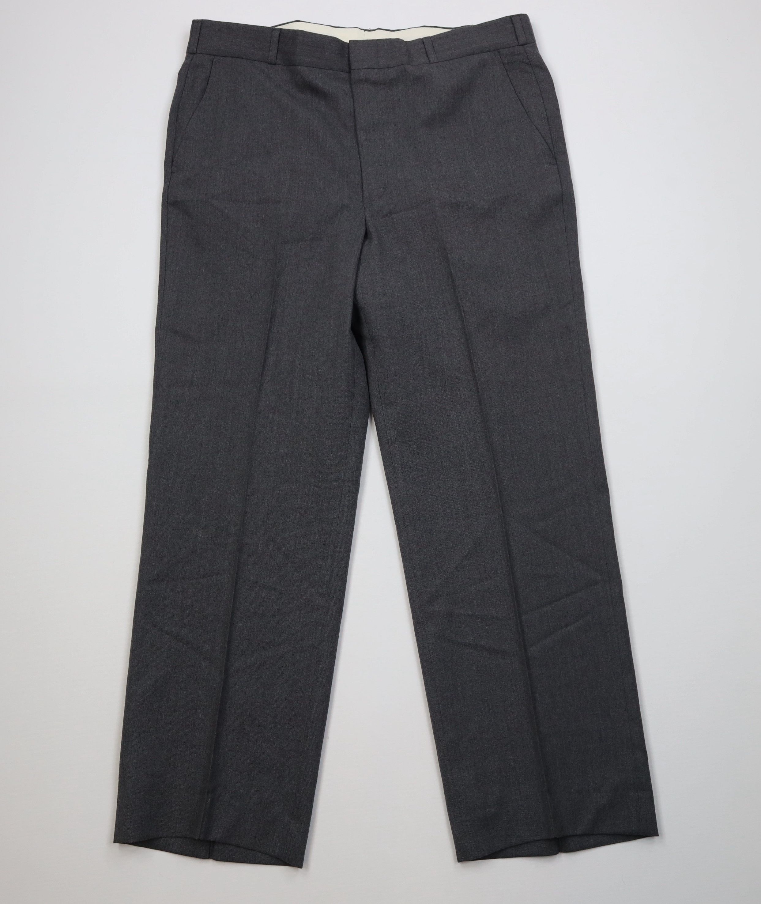Vintage Vintage 70s Streetwear Flared Wide Leg Chino Pants Gray USA Size US 36 / EU 52 - 1 Thumbnail