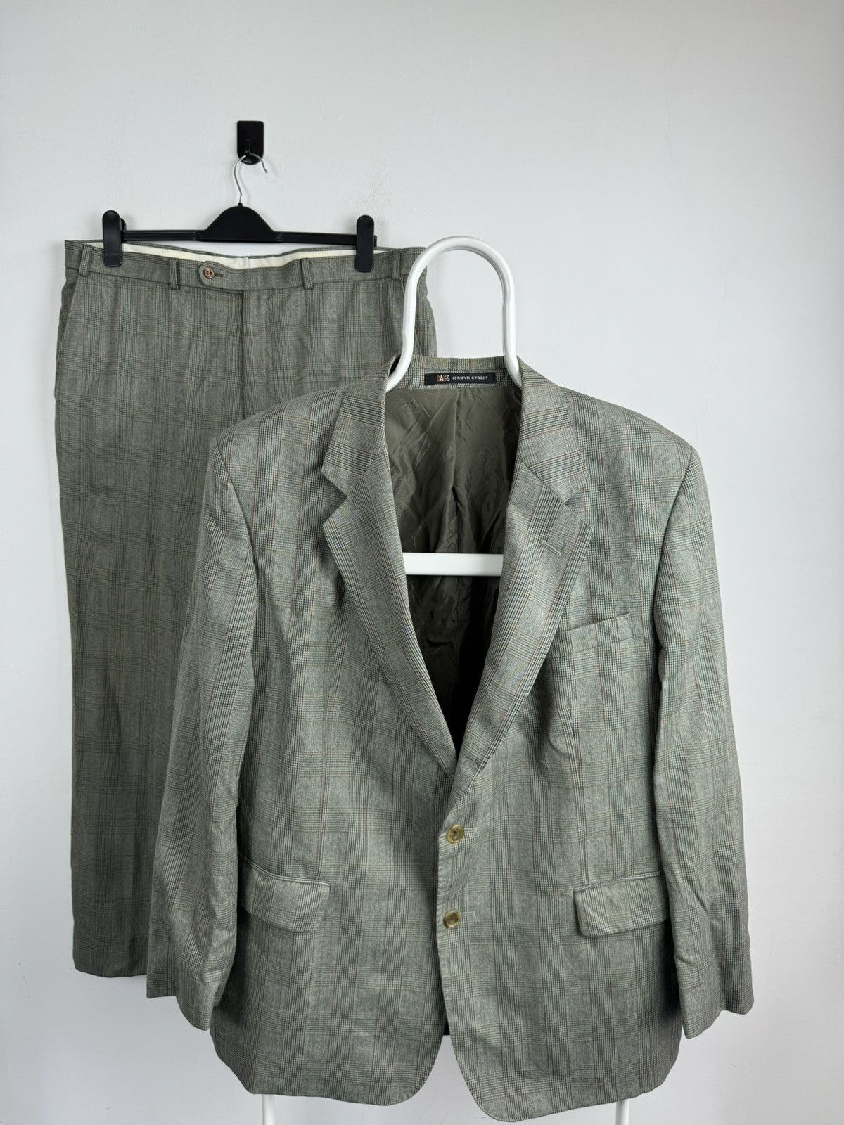 Vintage Vintage Daks Jermyn Street Made In Great Britain Suit Size 46S - 1 Thumbnail