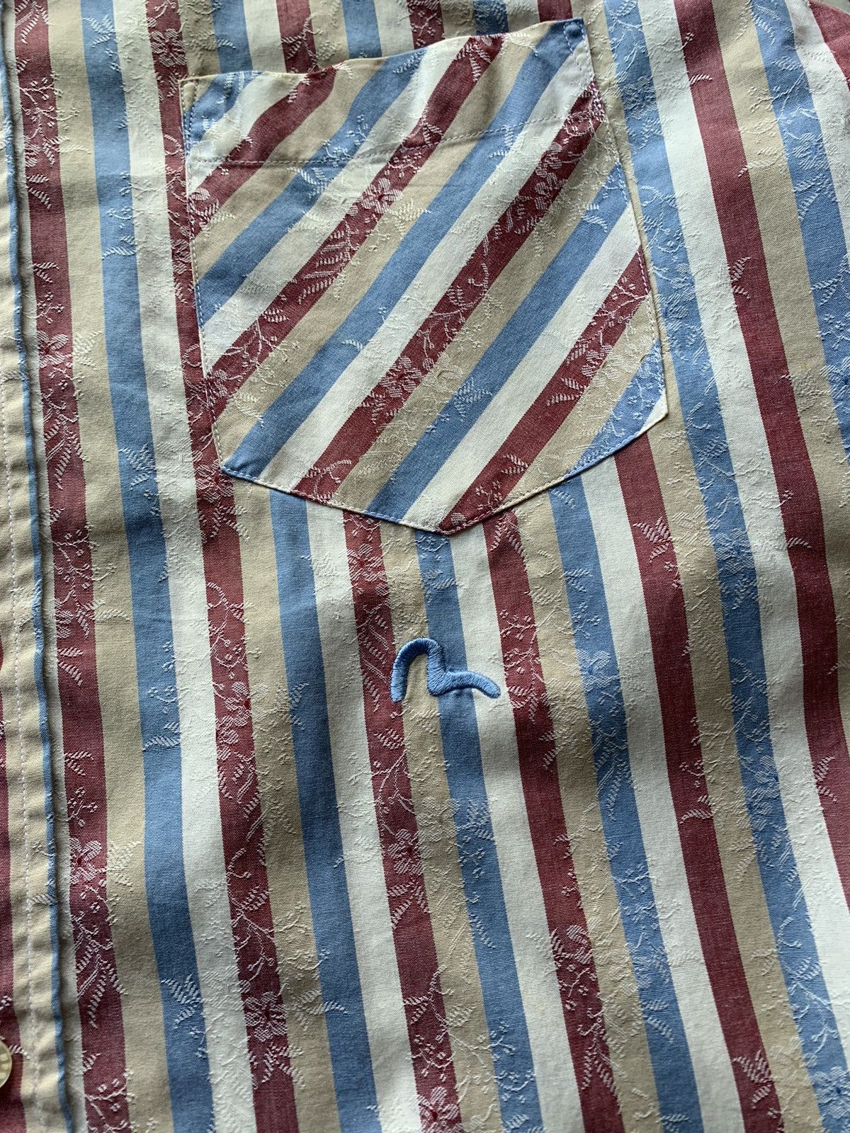 Evisu Evisu Delux stripped shirt Size US M / EU 48-50 / 2 - 4 Thumbnail
