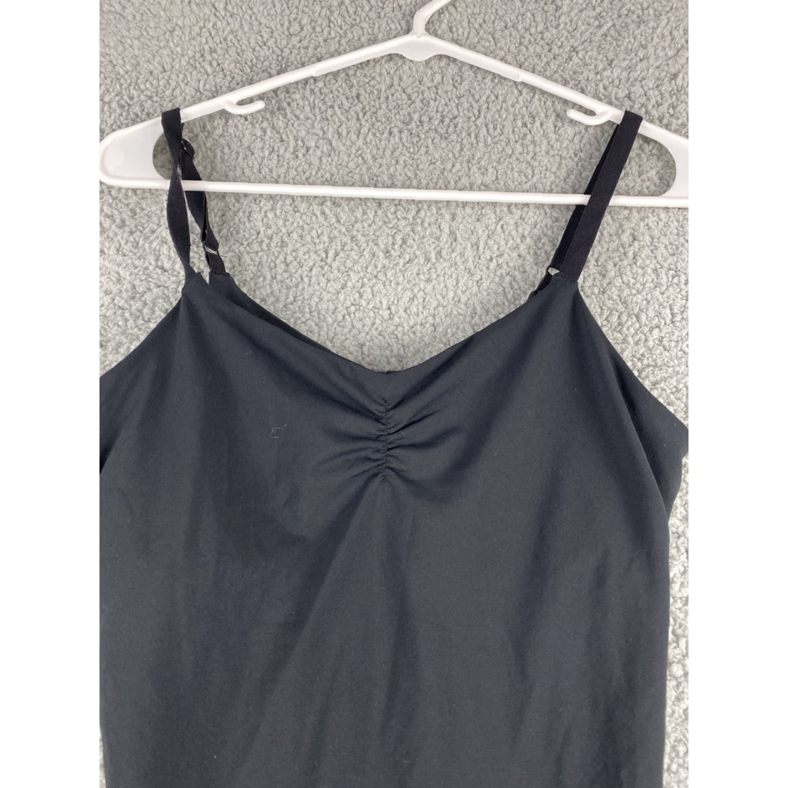 Vintage Women Tank Tops Cami Slips Sleeveless Casual Basic Vest Blouse Black S 35-43 Summer Size S / US 4 / IT 40 - 2 Thumbnail