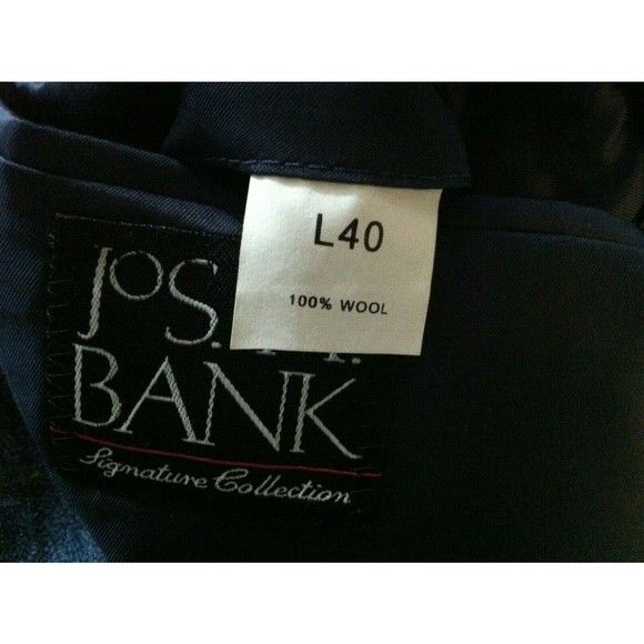 Jos. A. Bank JOS.A.BANK MENS NEW 100%WOOL SPORT COAT JACKET BLAZER 40L Size 40L - 5 Thumbnail