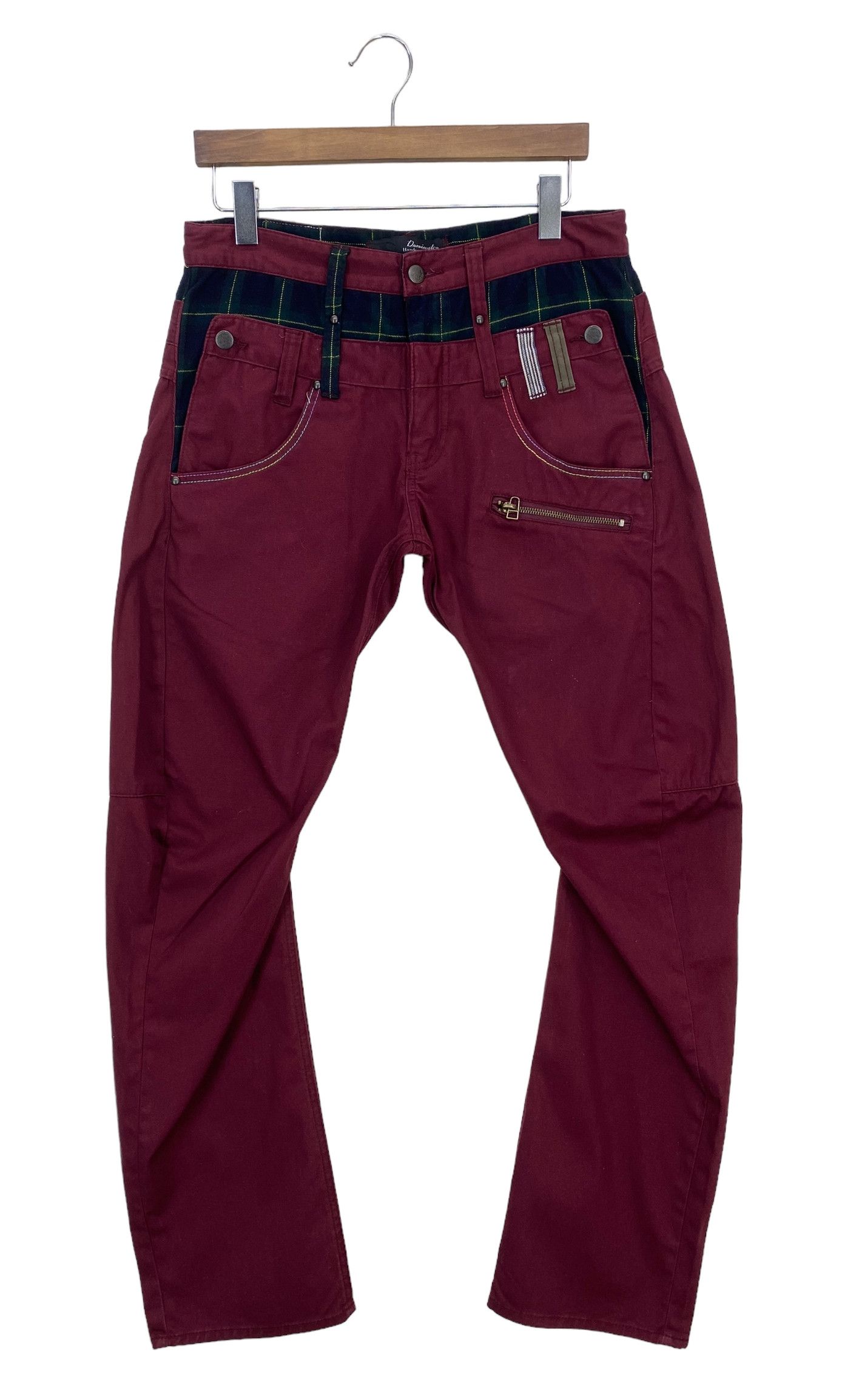 Japanese Brand Dominates Double Waist Pants - Japanese Selvedge Denim Size US 32 / EU 48 - 2 Thumbnail
