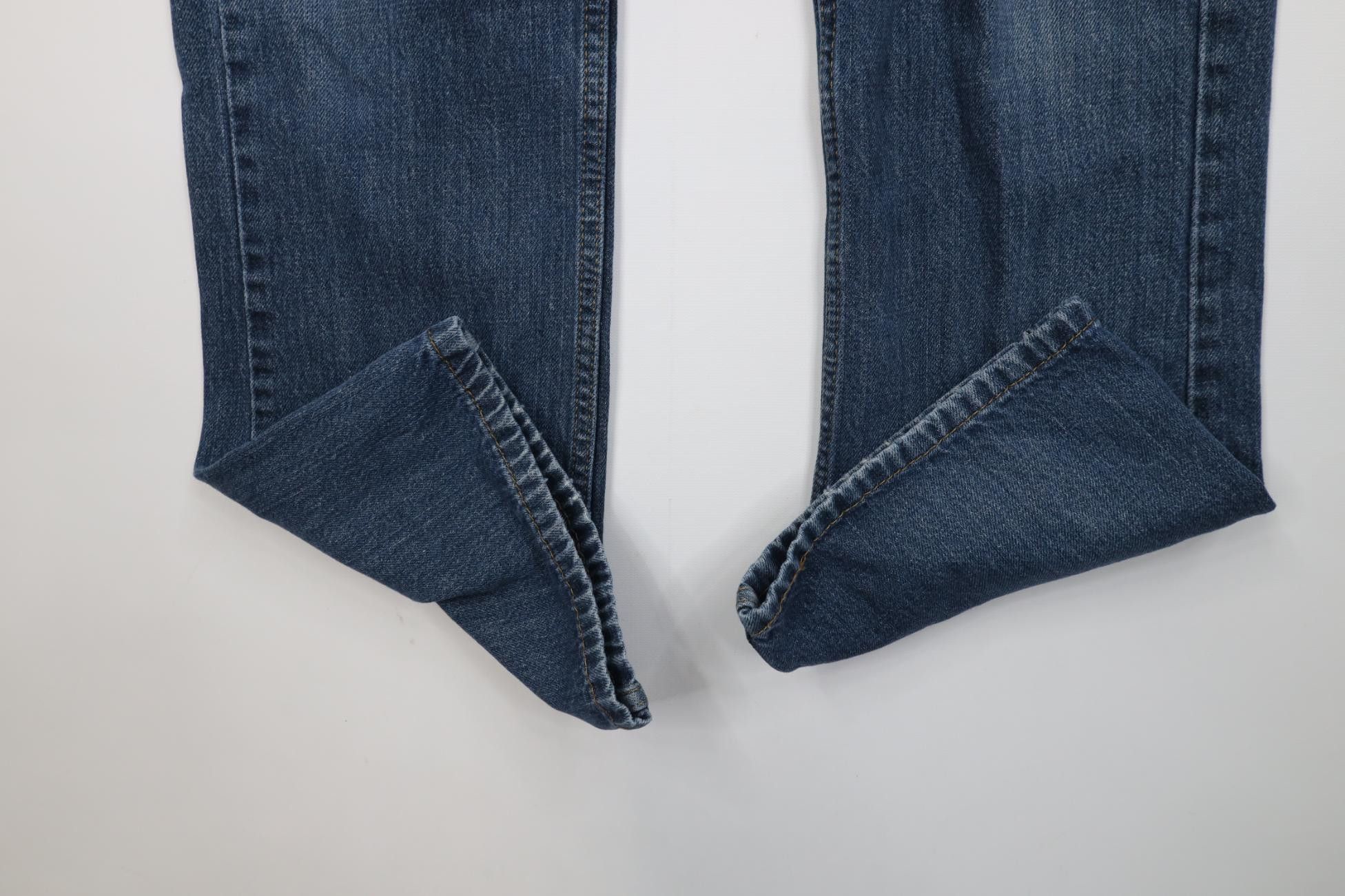 Levi's Vintage Y2K Levis 527 Slim Flared Bootcut Denim Jeans Blue Size US 34 / EU 50 - 5 Thumbnail