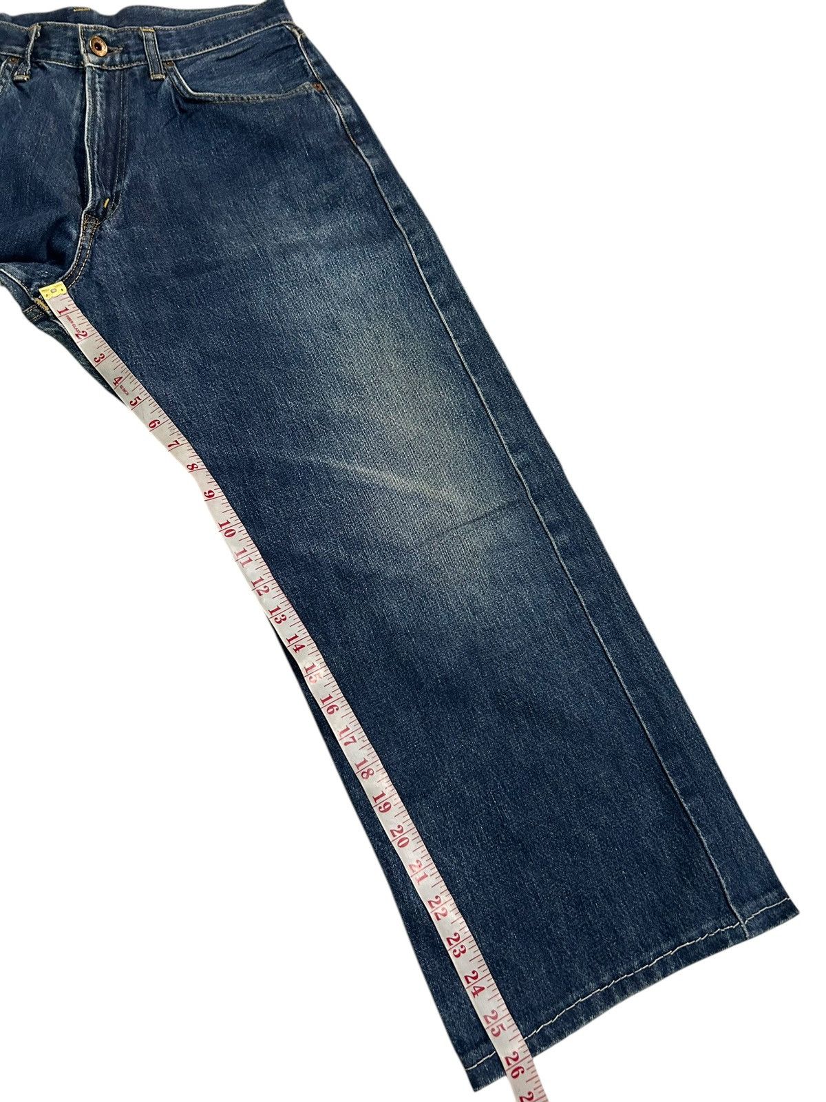 Japanese Brand × Kapital × Vintage Edwin Selvedge Baggy Japanese vtg Denim Jeans Size US 30 / EU 46 - 15 Thumbnail