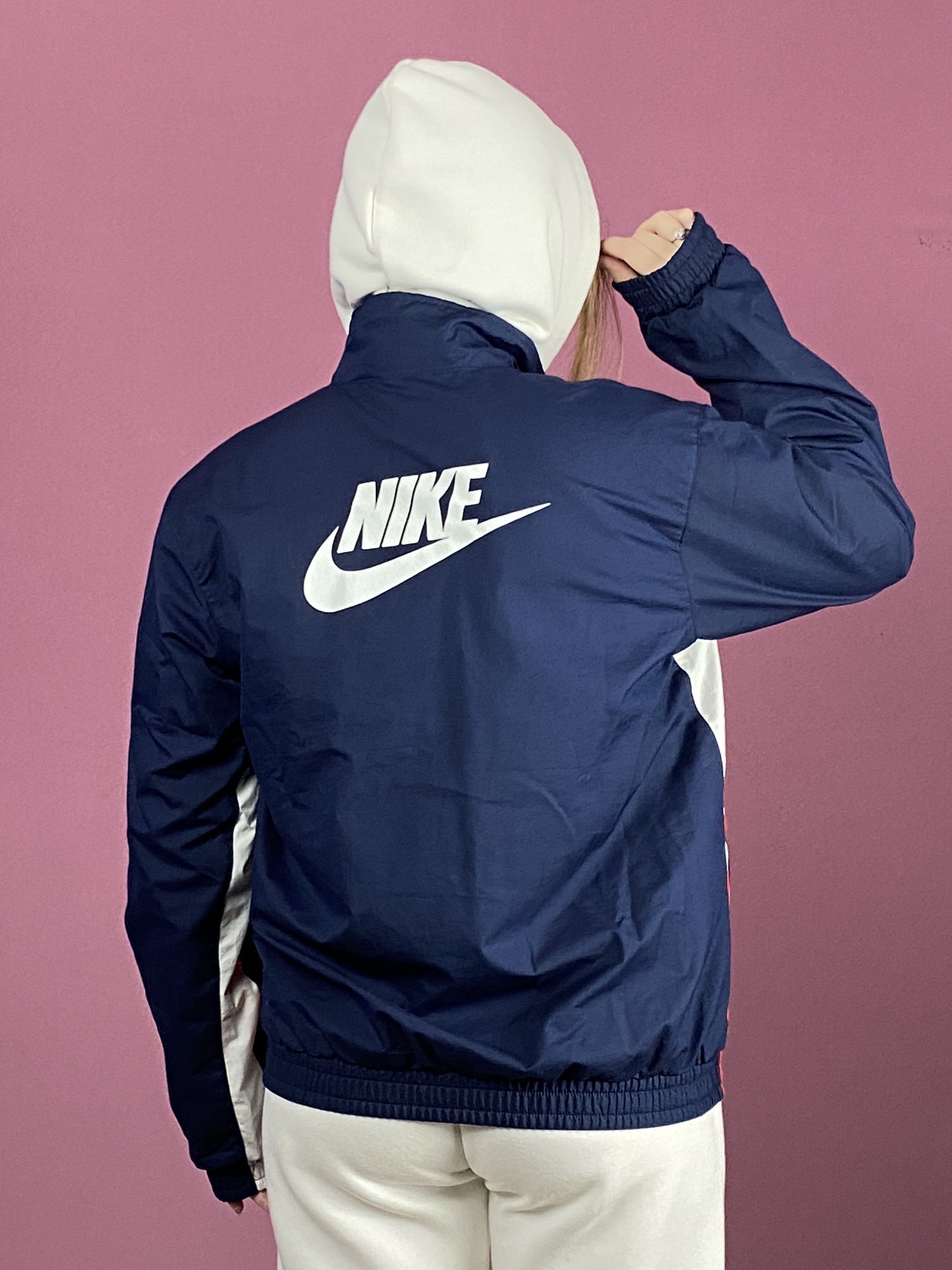 Nike × Vintage Nike Vintage Women's Windbreaker Jacket - S Size S / US 4 / IT 40 - 4 Thumbnail
