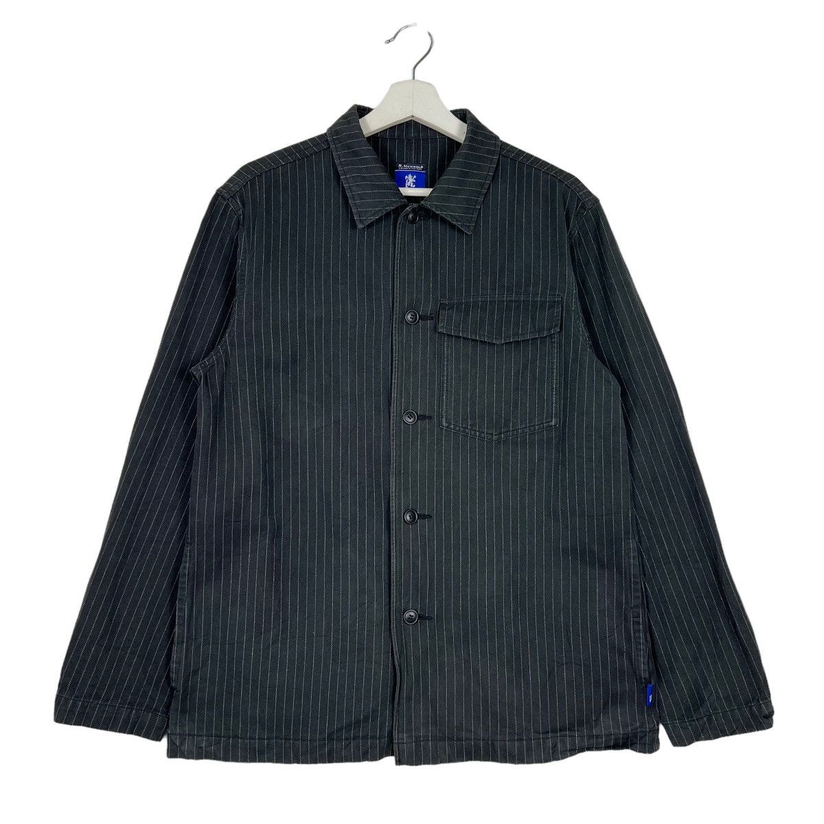 R.Newbold 🔥 R NEWBOLD PIN STRIPE CHORE JACKET Size US L / EU 52-54 / 3 - 2 Thumbnail