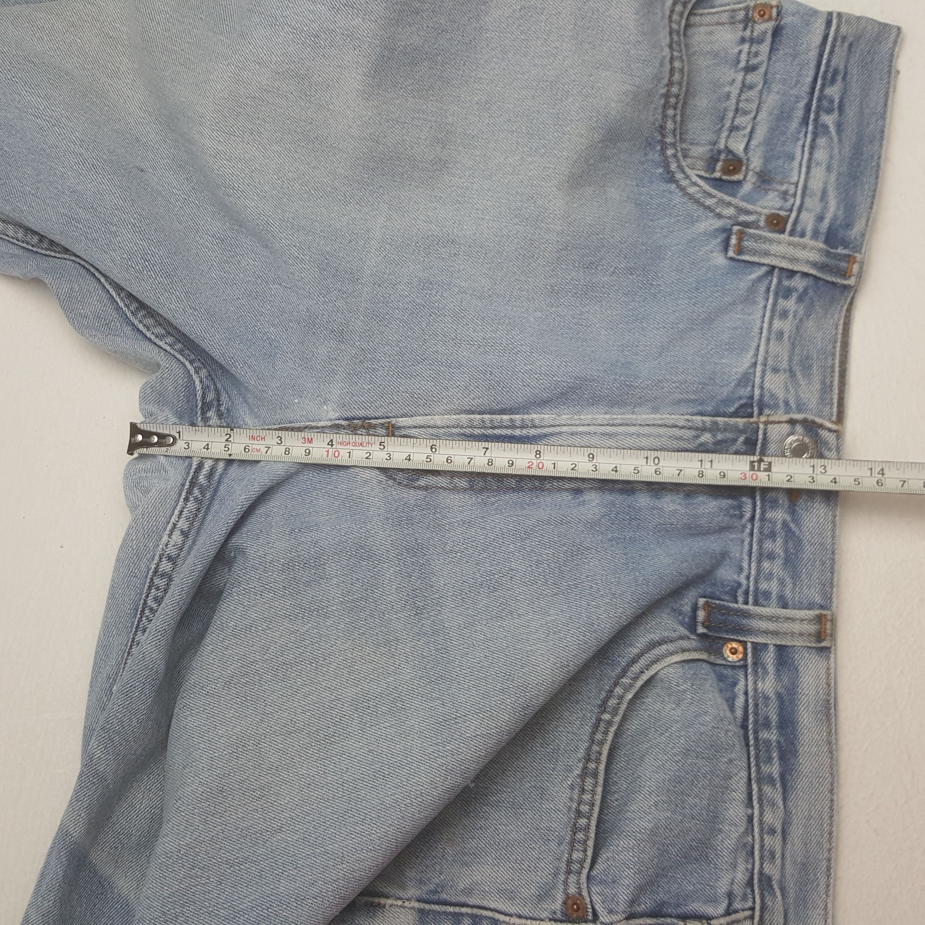 Levi's × Vintage Vintage Levi's 550 American Distressed Denim Jeans Size US 35 - 10 Thumbnail